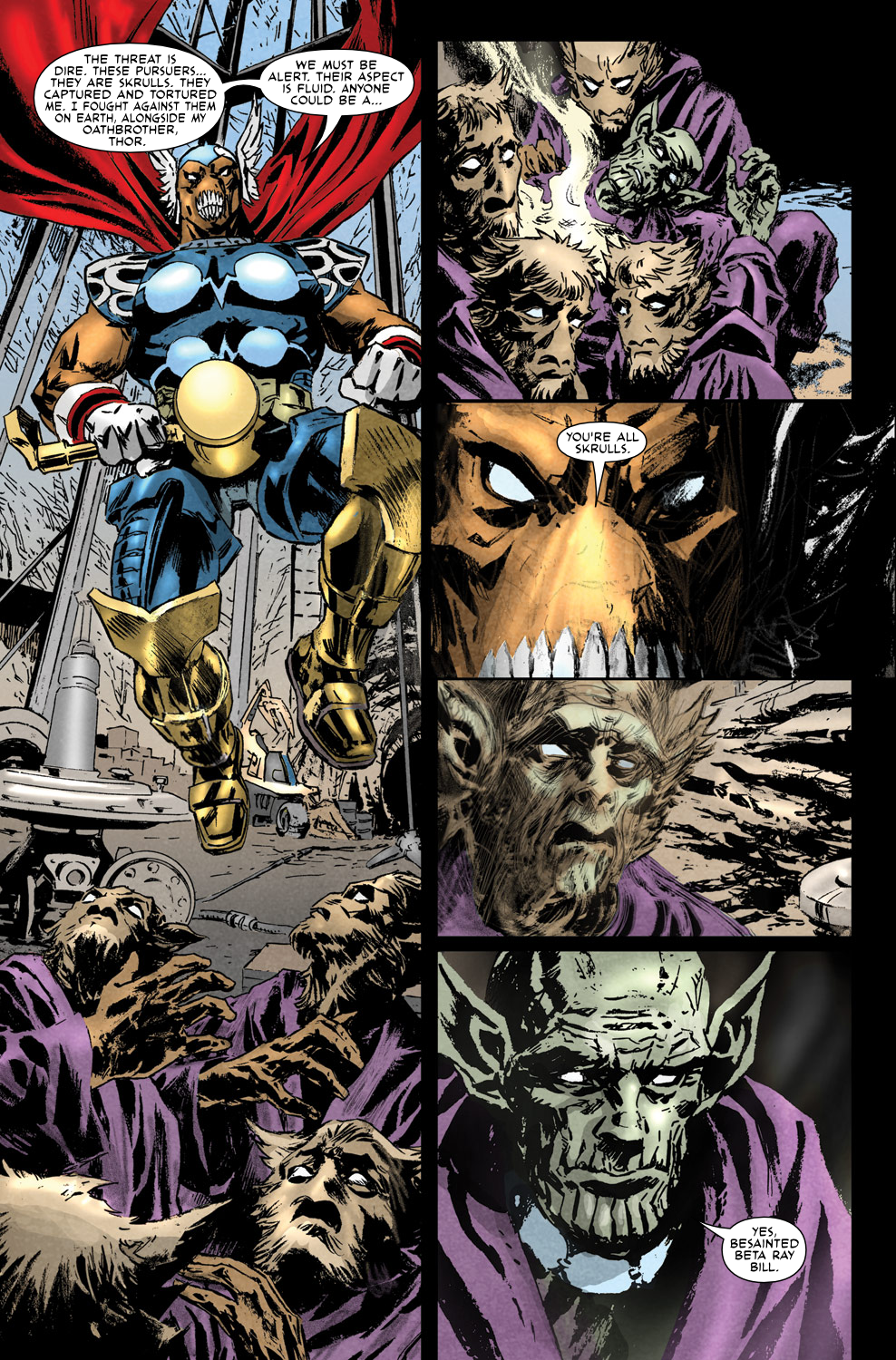 Secret Invasion Aftermath: Beta Ray Bill - The Green of Eden issue Full - Page 12