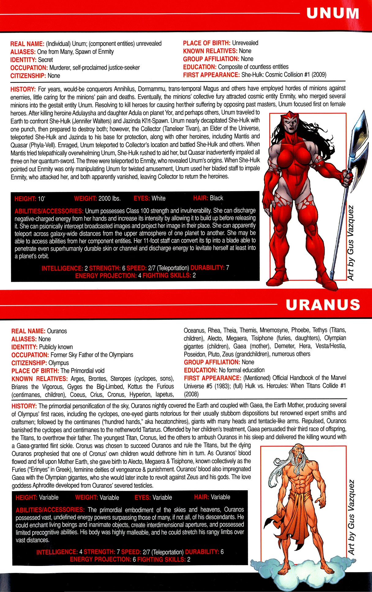 Read online Official Handbook of the Marvel Universe A To Z Update comic -  Issue #2 - 67