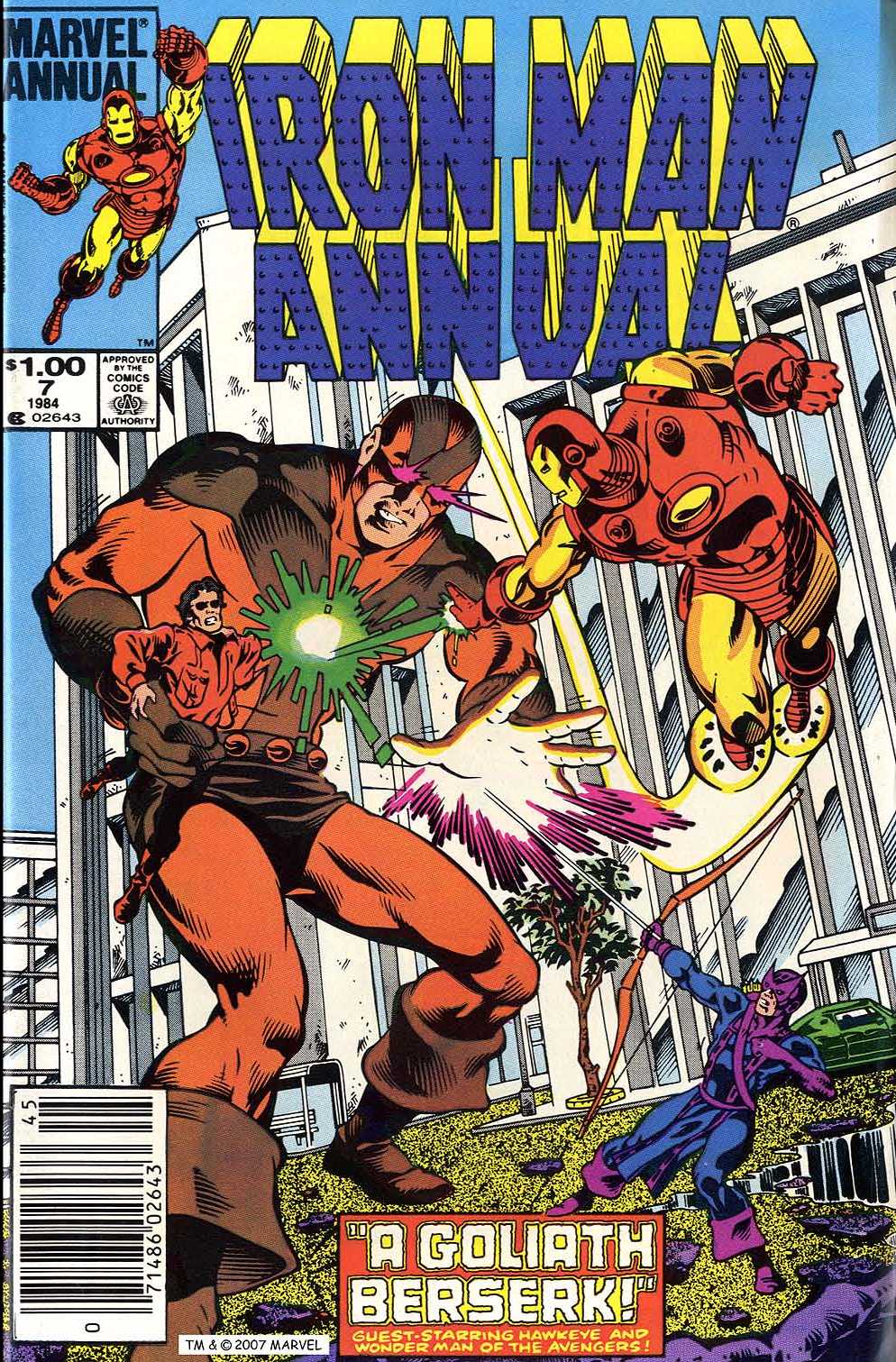 Read online Iron Man (1968) comic -  Issue # Annual 7 - 1