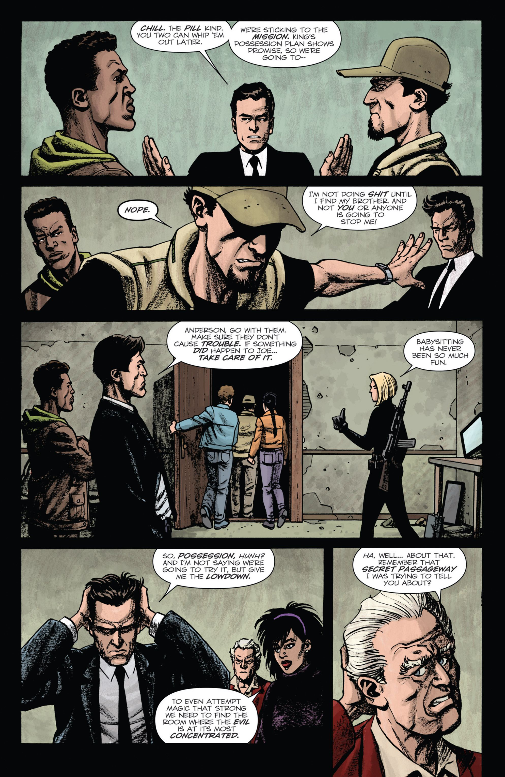 Read online Ghosted comic -  Issue #4 - 9
