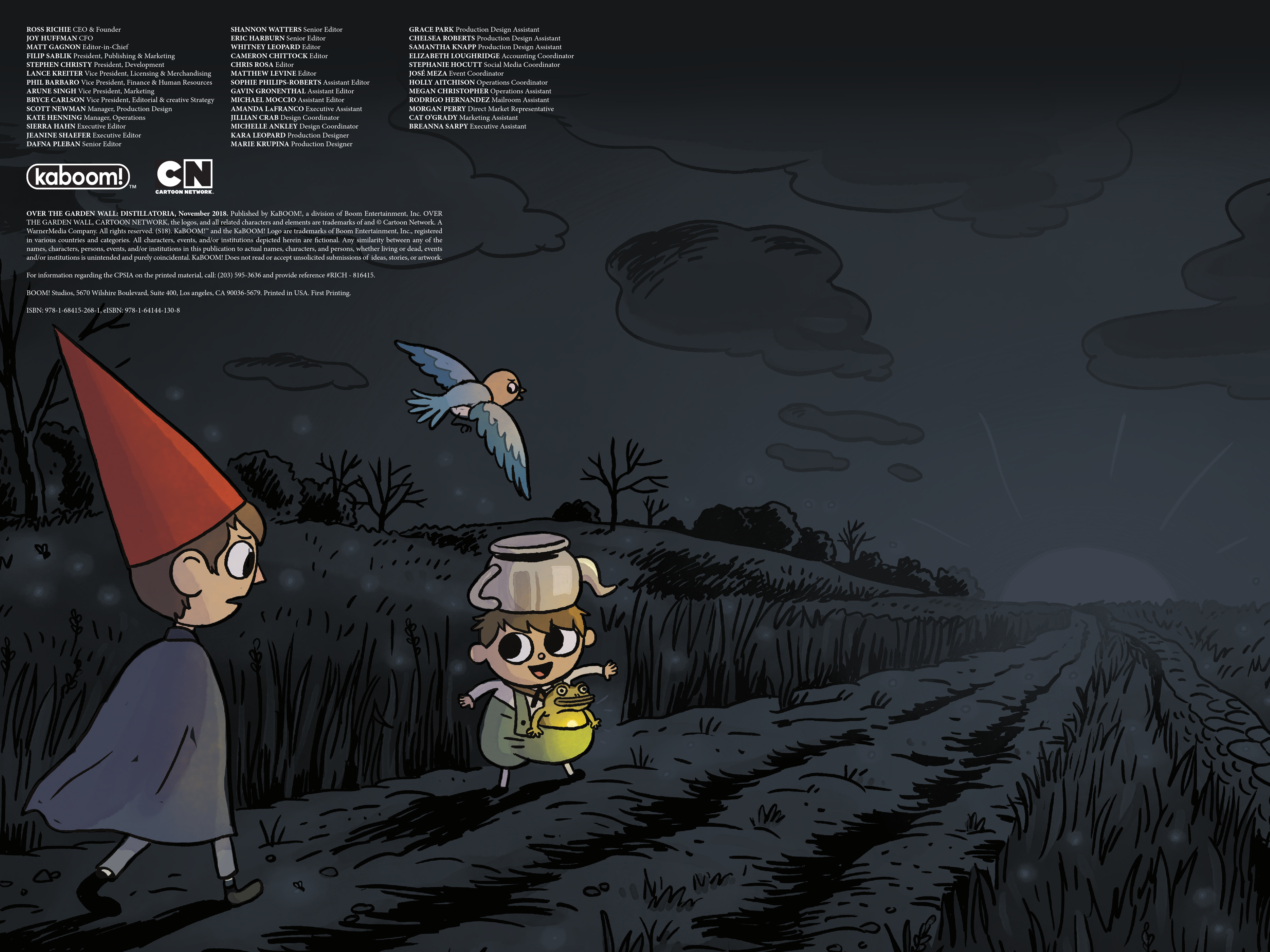 Read online Over the Garden Wall: Distillatoria comic -  Issue # TPB - 4