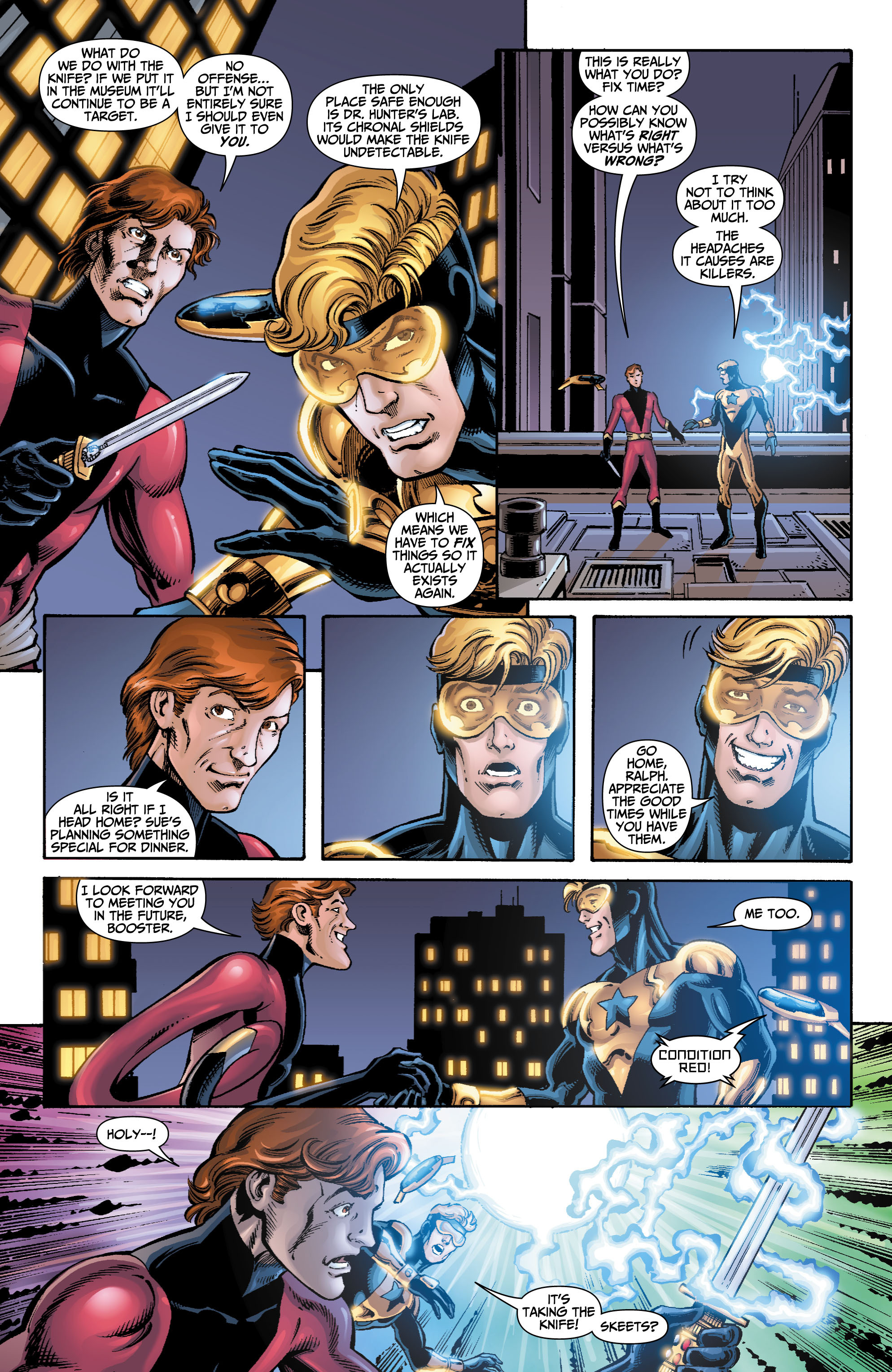 Read online Booster Gold (2007) comic -  Issue #15 - 21