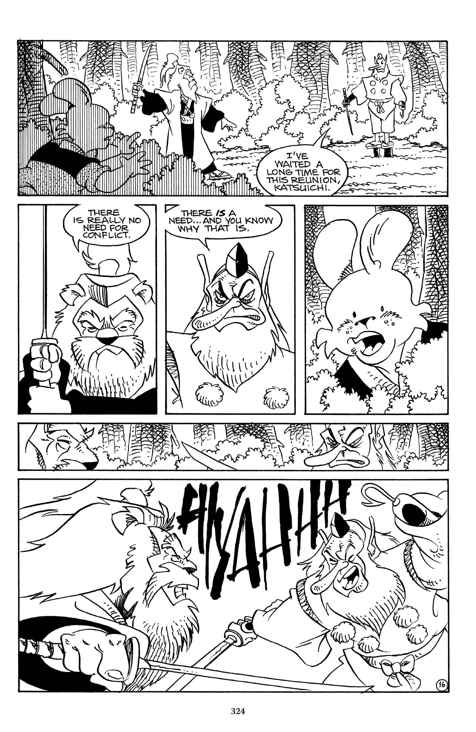 Read online The Usagi Yojimbo Saga comic -  Issue # TPB 4 - 321