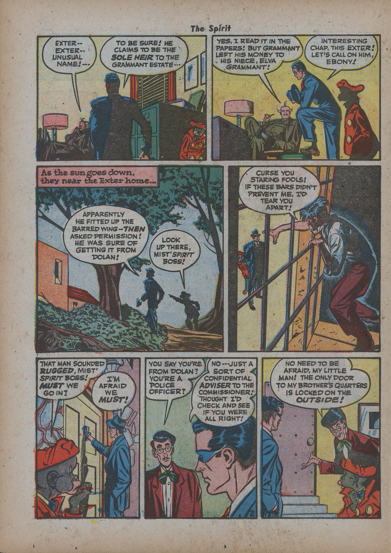 Read online The Spirit (1944) comic -  Issue #13 - 28