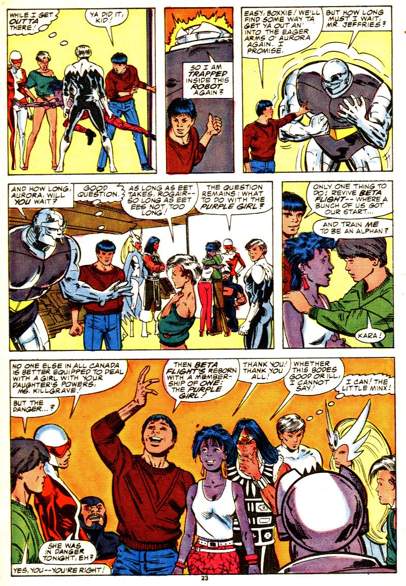 Read online Alpha Flight (1983) comic -  Issue #42 - 25