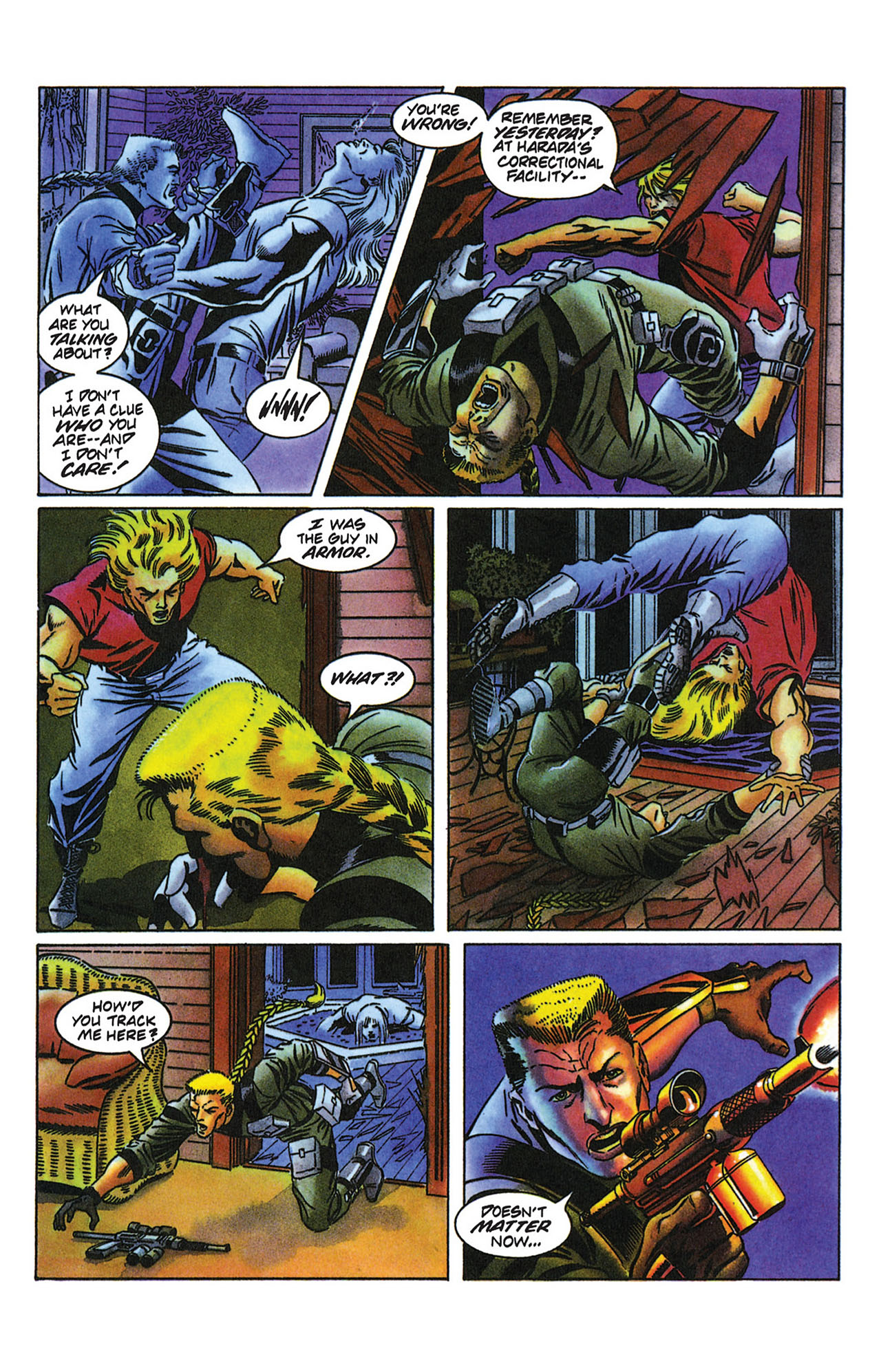 Read online X-O Manowar (1992) comic -  Issue #37 - 22