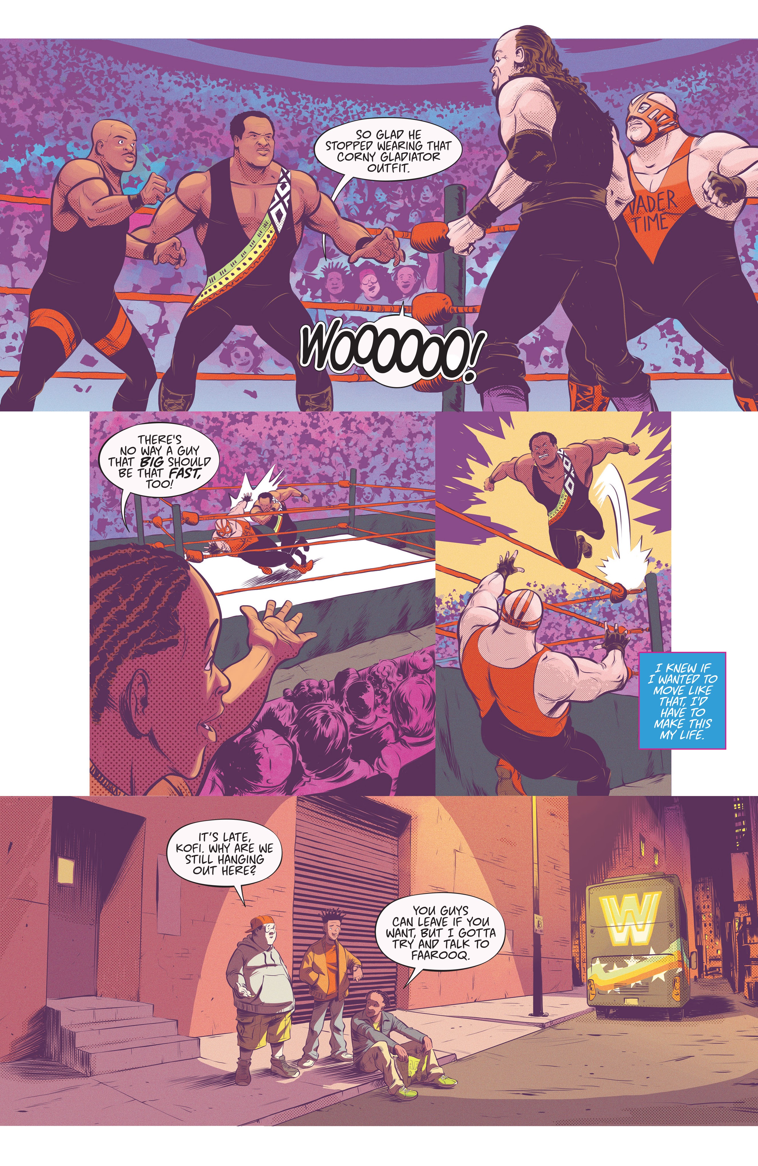 Read online WWE The New Day: Power of Positivity comic -  Issue #1 - 7