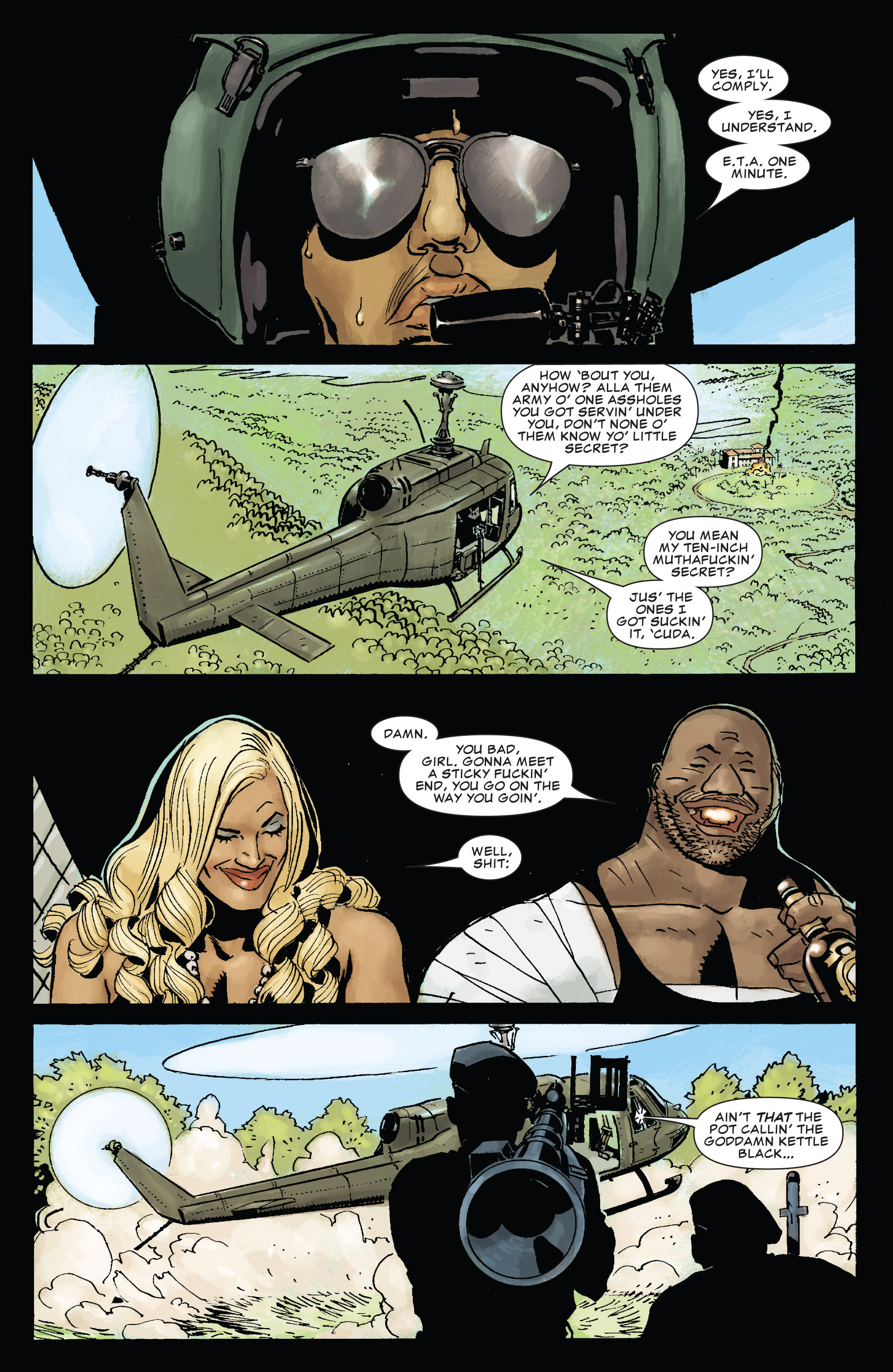 Read online Punisher MAX Presents: Barracuda comic -  Issue #4 - 22