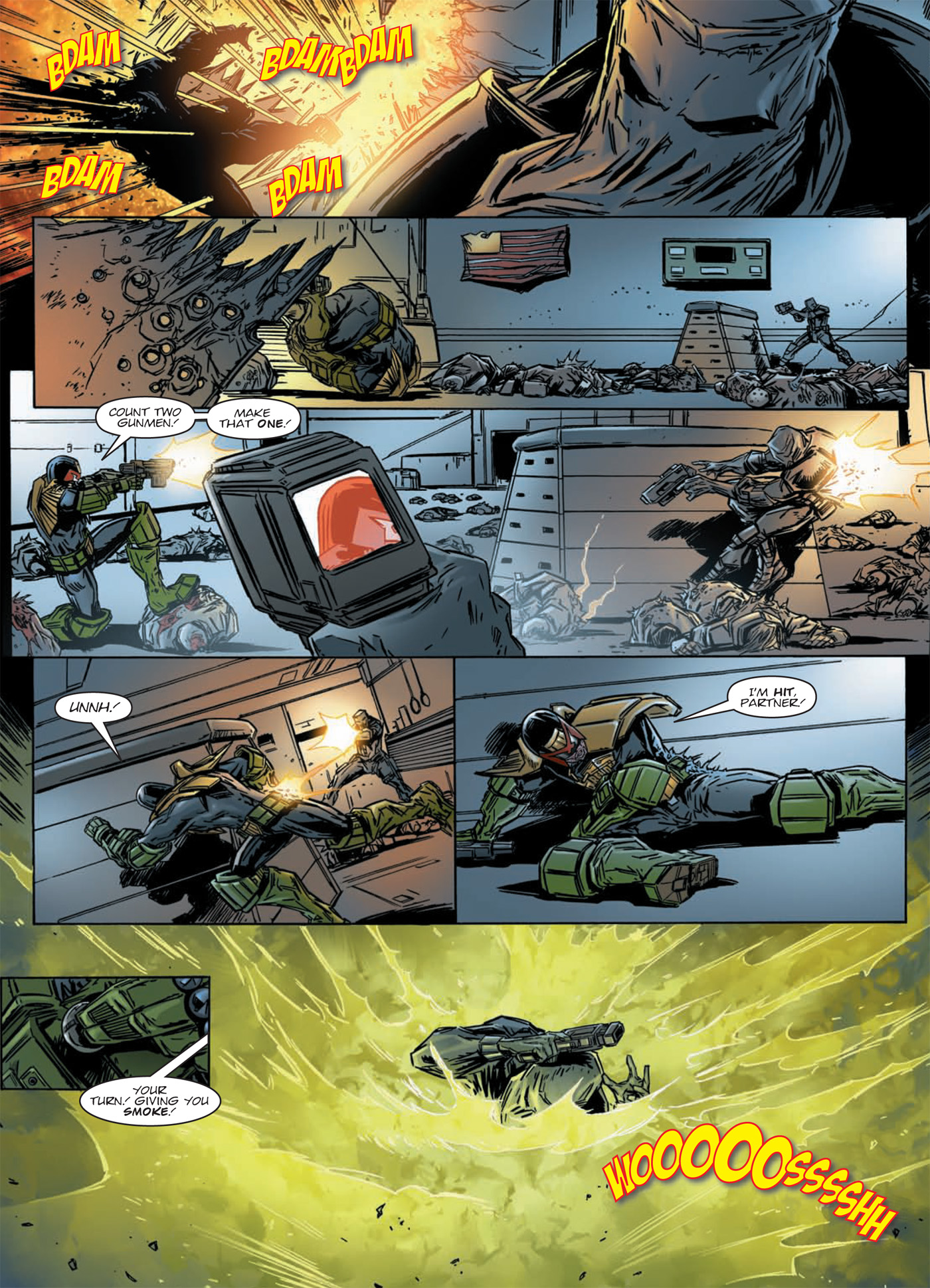 Read online Judge Dredd: Day of Chaos: Fallout comic -  Issue # TPB (Part 3) - 35