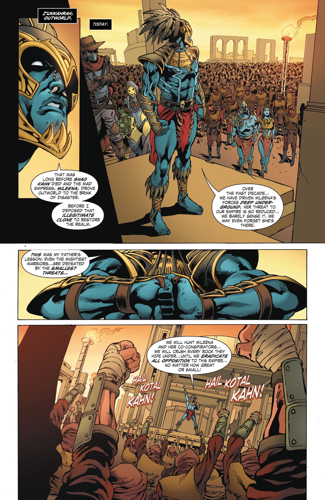 Read online Mortal Kombat X [I] comic -  Issue # _TPB 1 - 66