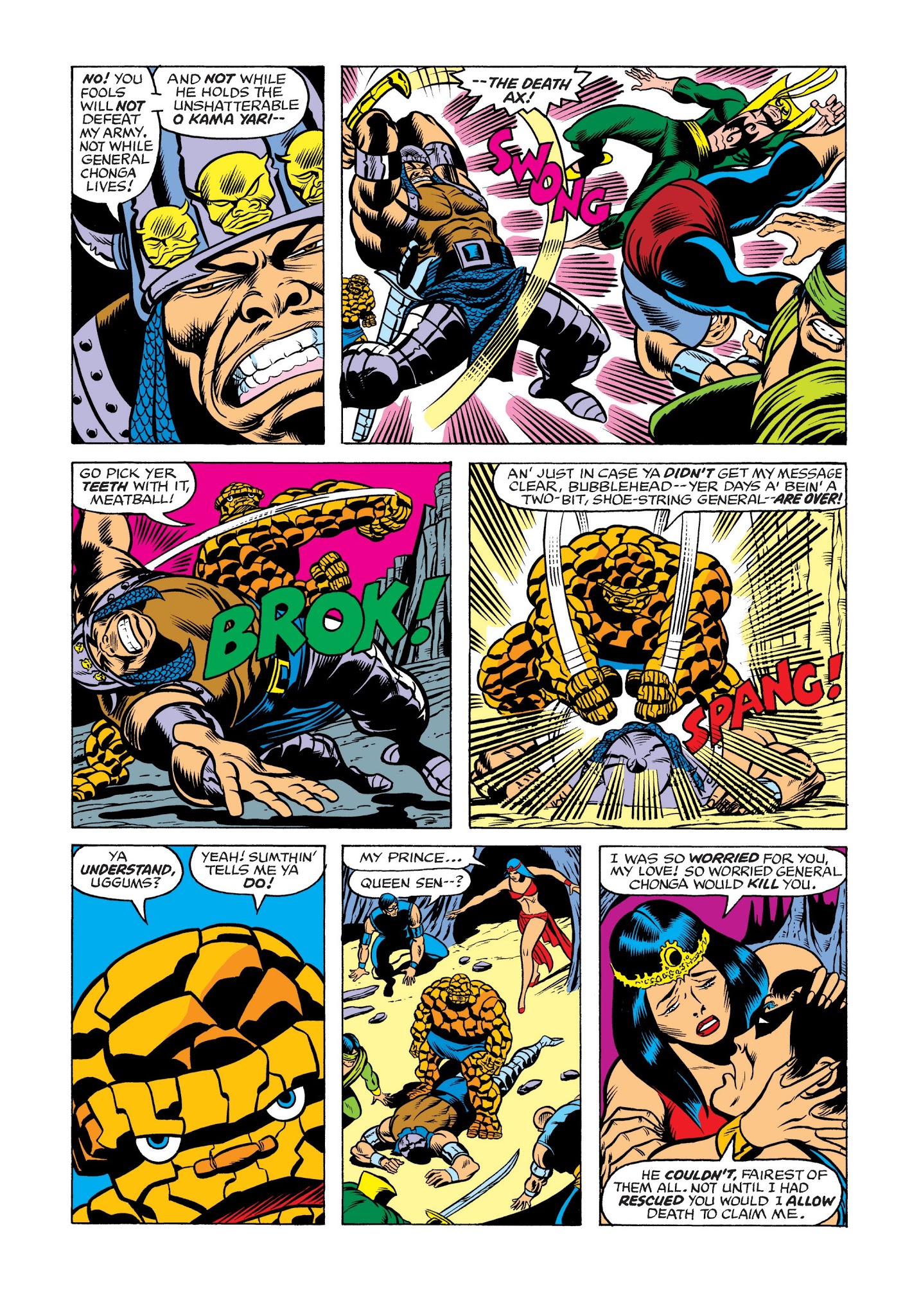 Read online Marvel Masterworks: Marvel Two-In-One comic -  Issue # TPB 3 - 97