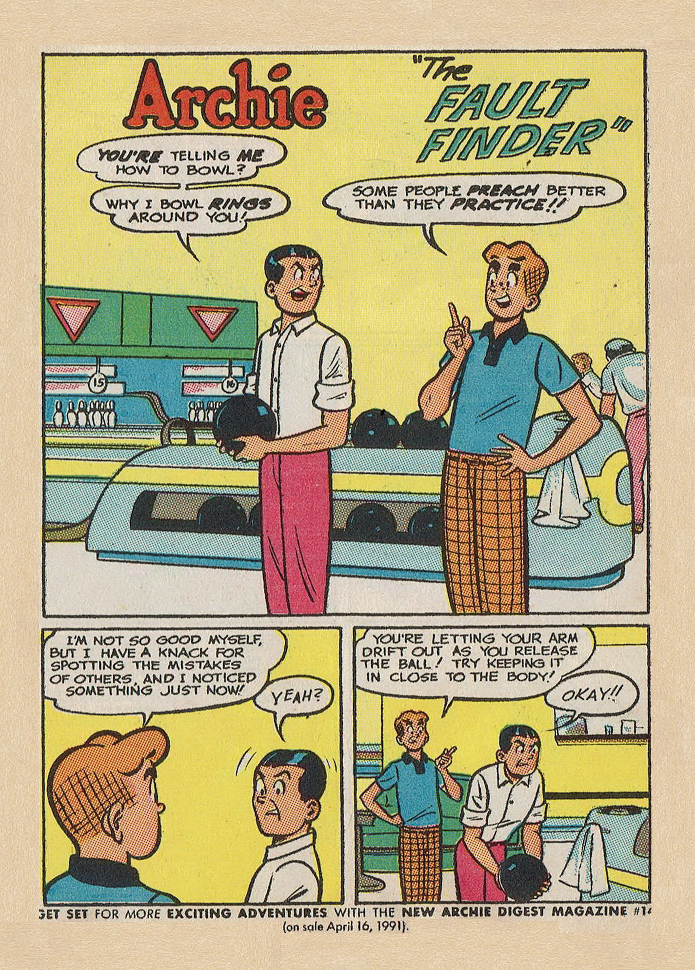 Read online Archie Annual Digest Magazine comic -  Issue #58 - 69