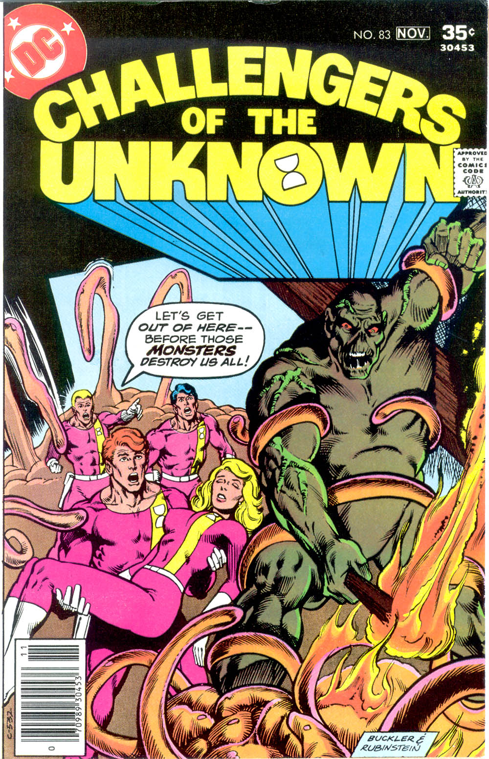 Challengers of the Unknown (1958) Issue #83 #83 - English 1