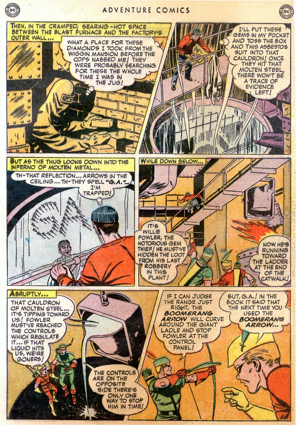 Read online Adventure Comics (1938) comic -  Issue #158 - 43