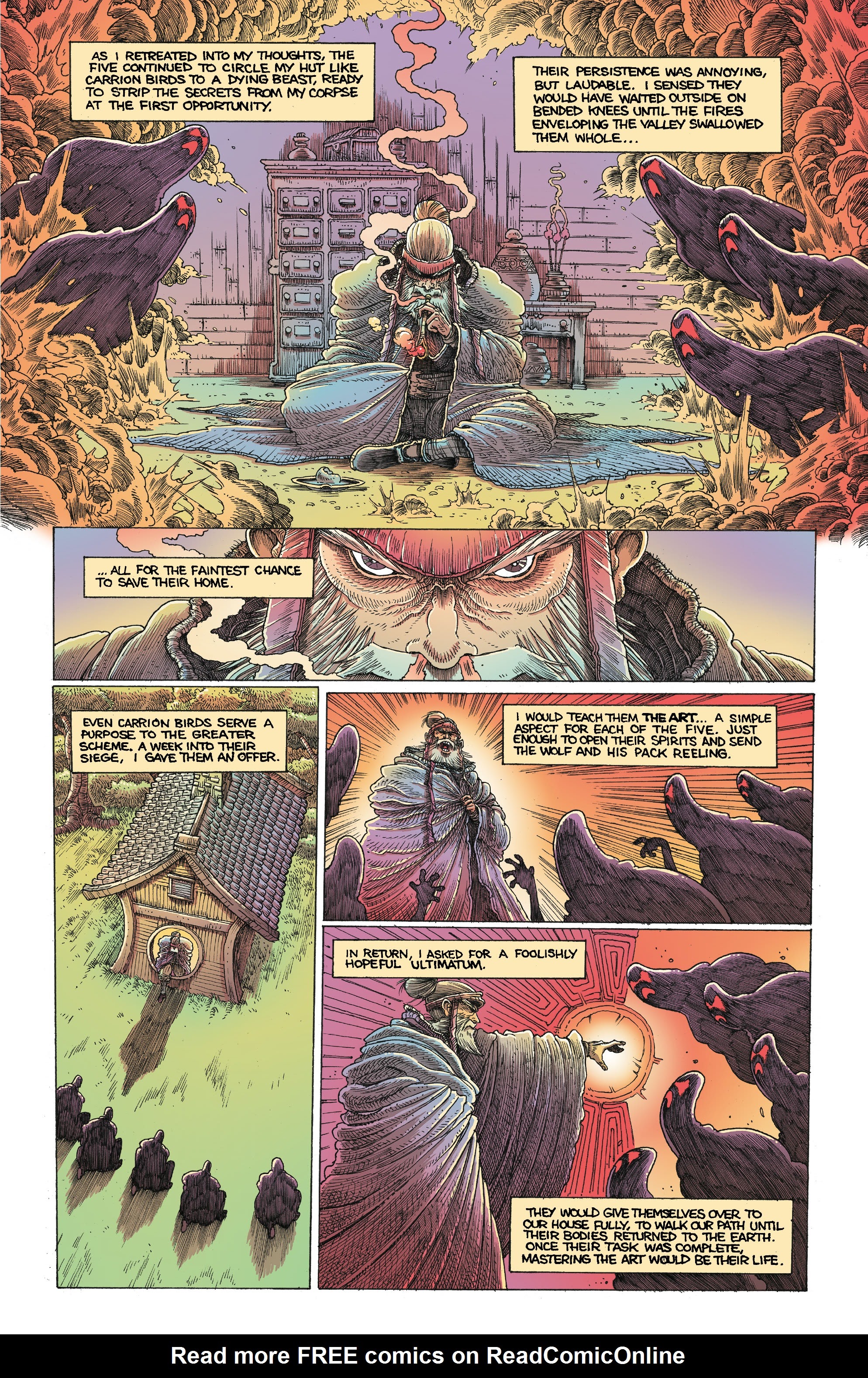 Read online Orphan and the Five Beasts comic -  Issue #1 - 9