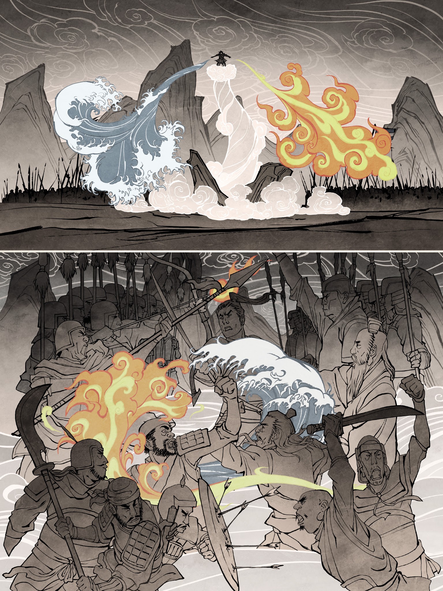 Read online The Legend of Korra: The Art of the Animated Series comic -  Issue # TPB 2 - 101