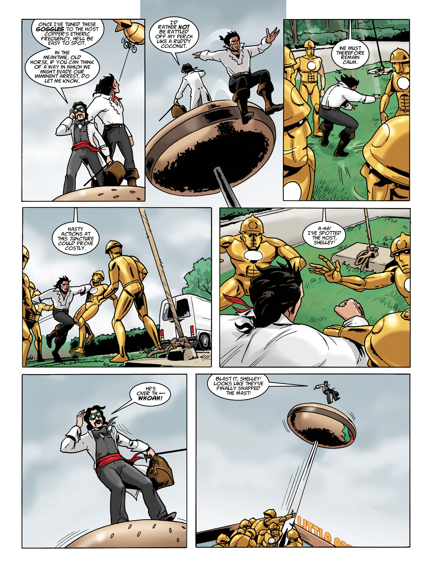 Read online Dandridge: Return of the Chap comic -  Issue # TPB - 104