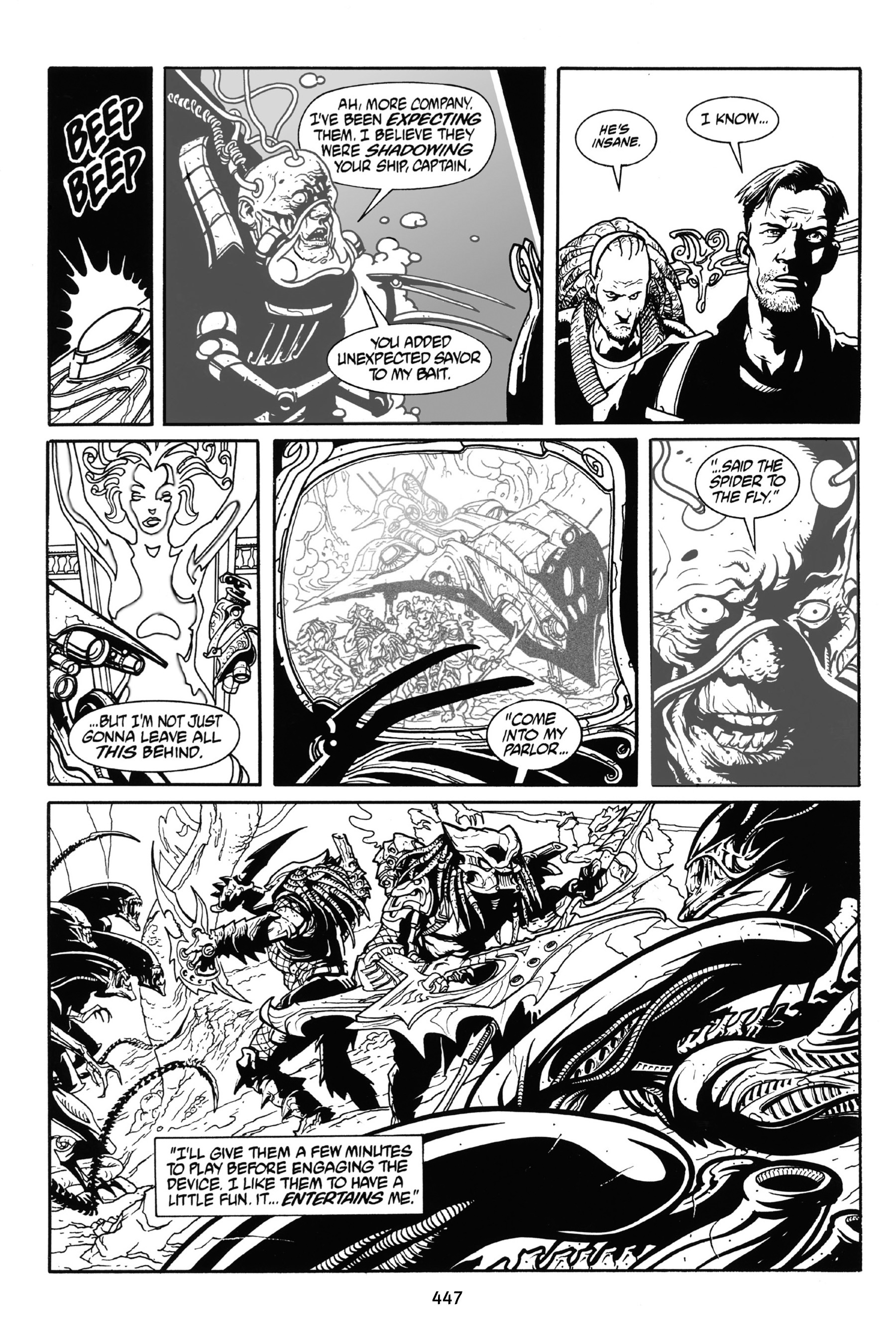 Read online Aliens vs. Predator Omnibus comic -  Issue # _TPB 1 Part 4 - 136