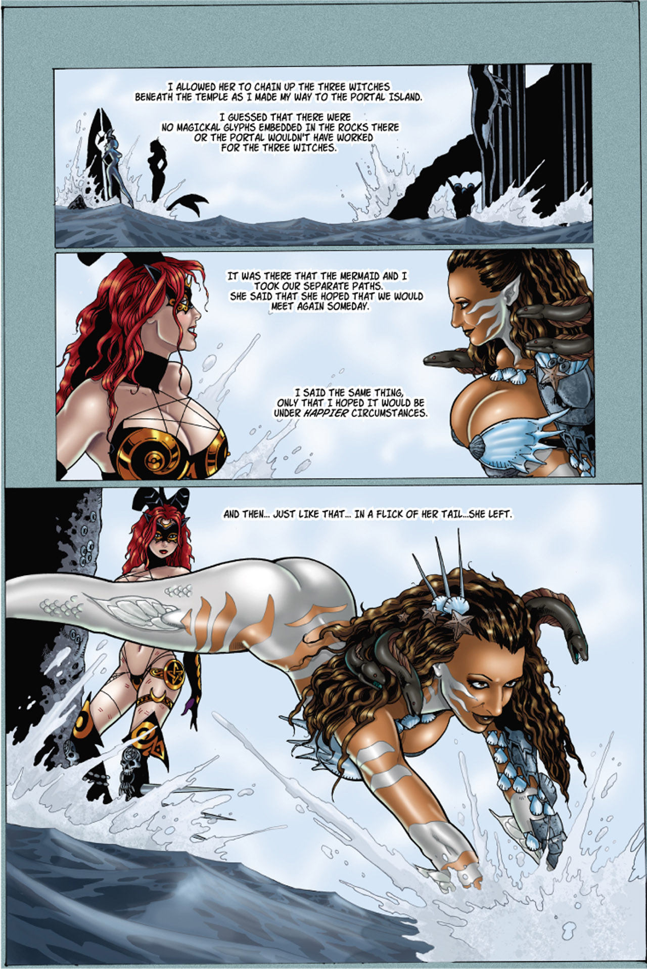 Read online Tarot: Witch of the Black Rose comic -  Issue #71 - 22