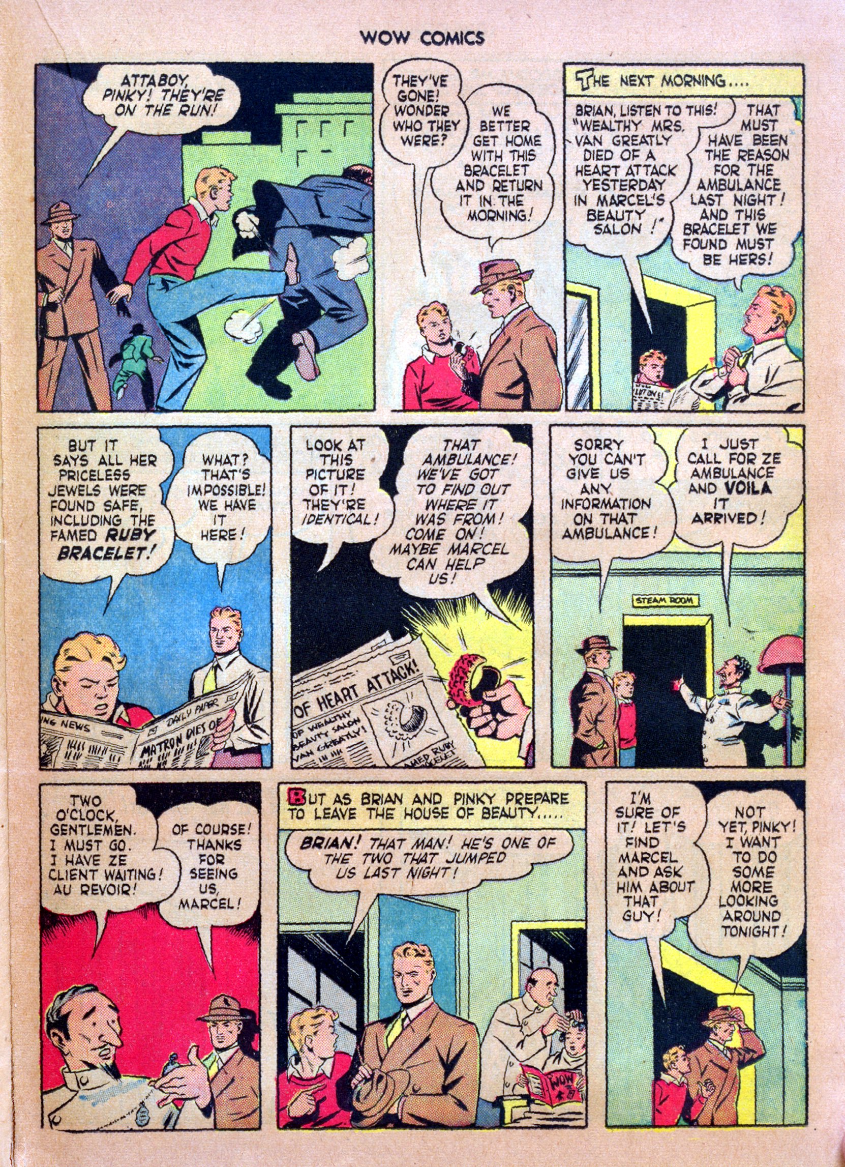 Read online Wow Comics comic -  Issue #29 - 27