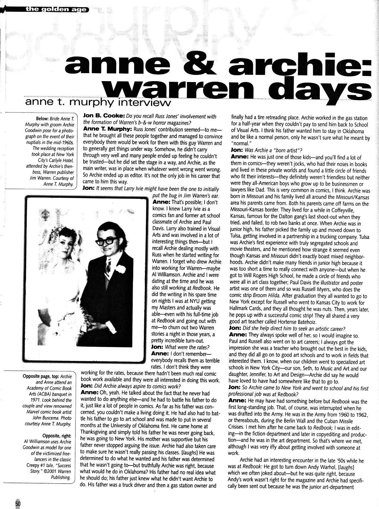Read online Warren Companion comic -  Issue # TPB (Part 1) - 50