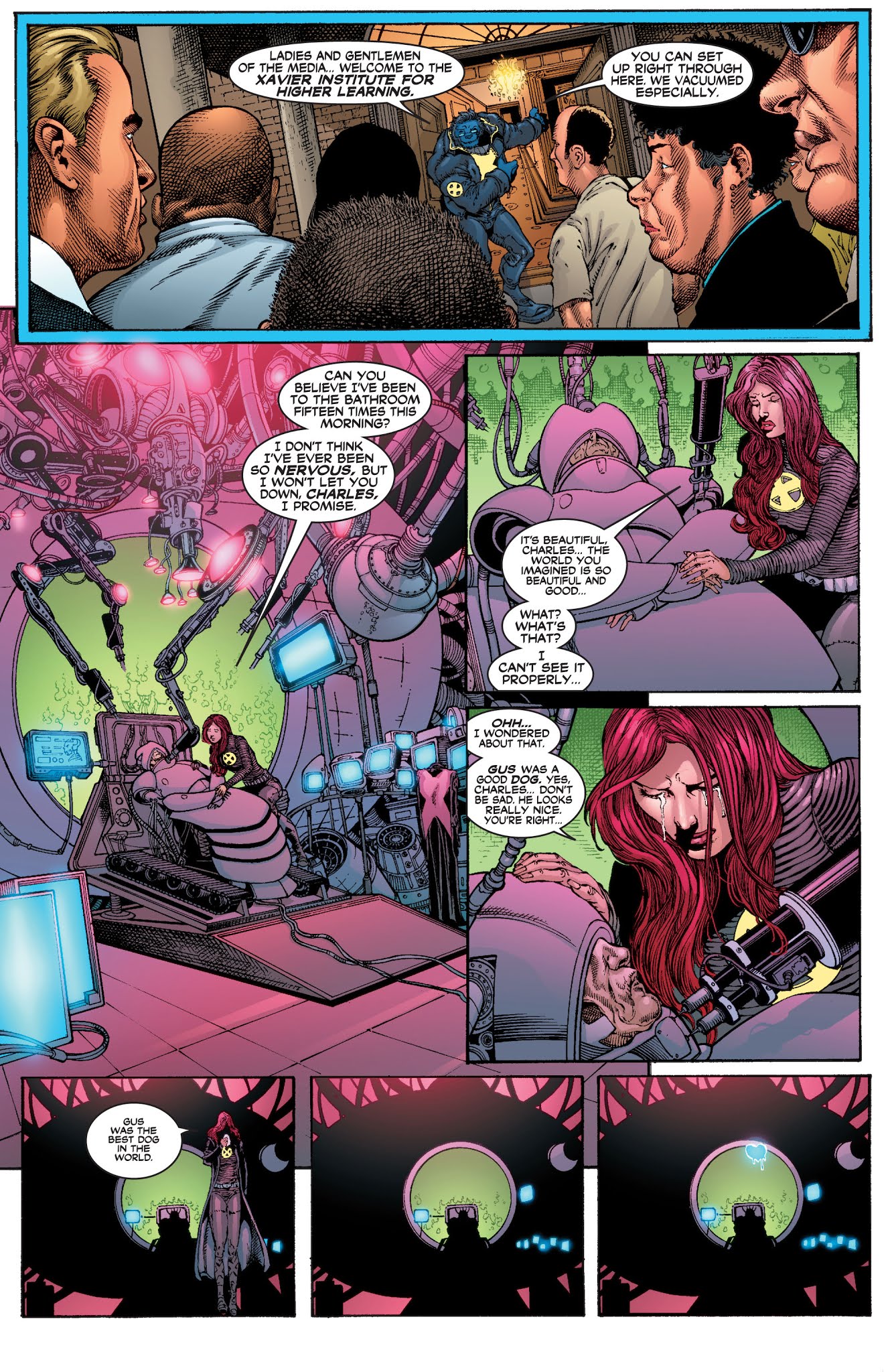Read online New X-Men (2001) comic -  Issue # _TPB 2 - 126