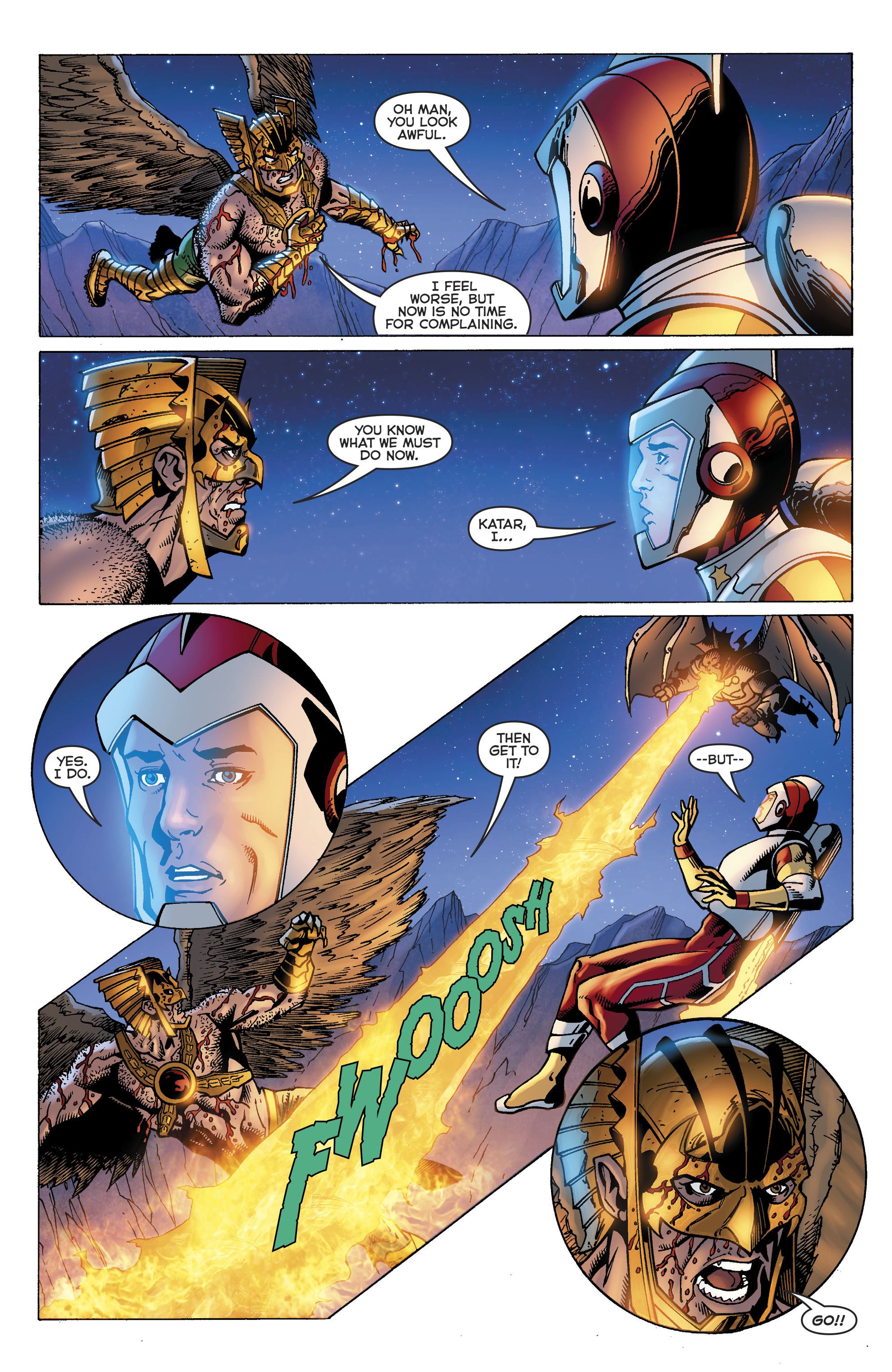Read online Death of Hawkman comic -  Issue #6 - 18