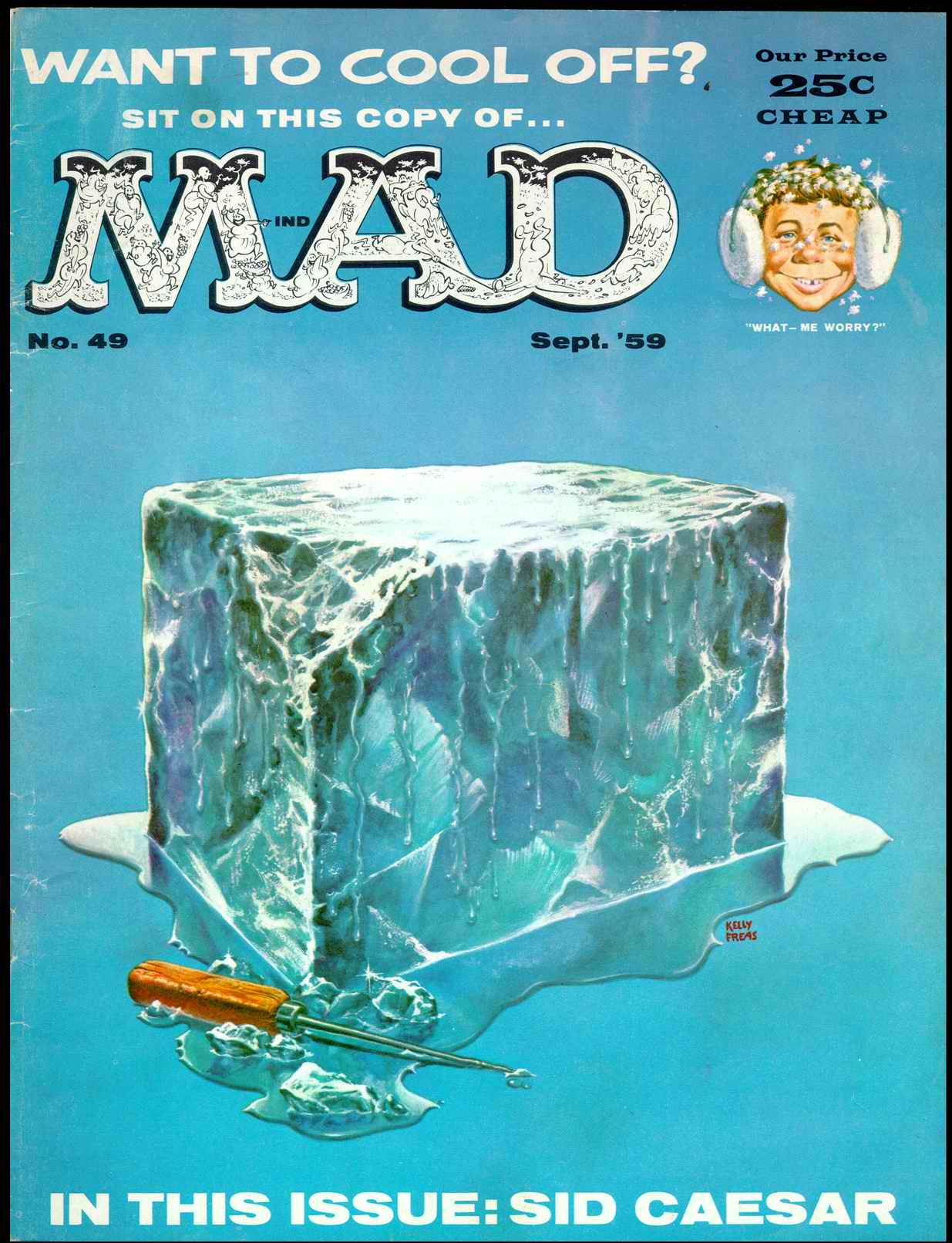 Read online MAD comic -  Issue #49 - 1