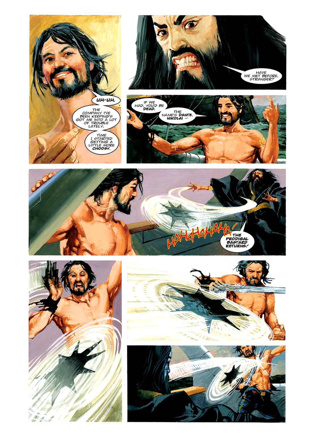 Read online Nikolai Dante comic -  Issue # TPB 6 - 102