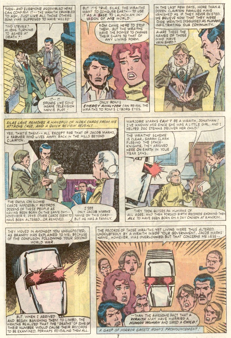 Read online ROM (1979) comic -  Issue #17 - 7