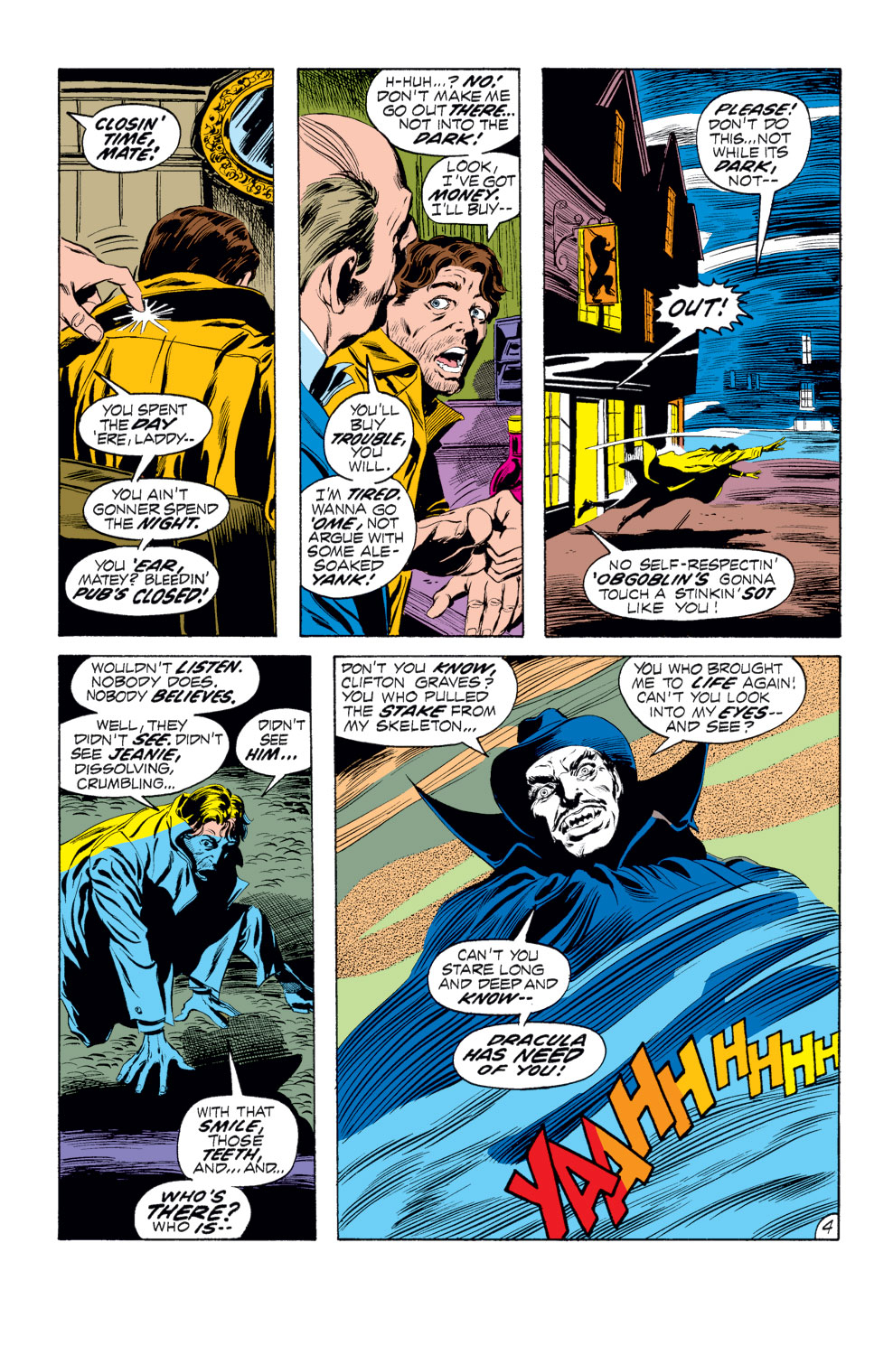 Read online Tomb of Dracula (1972) comic -  Issue #3 - 5