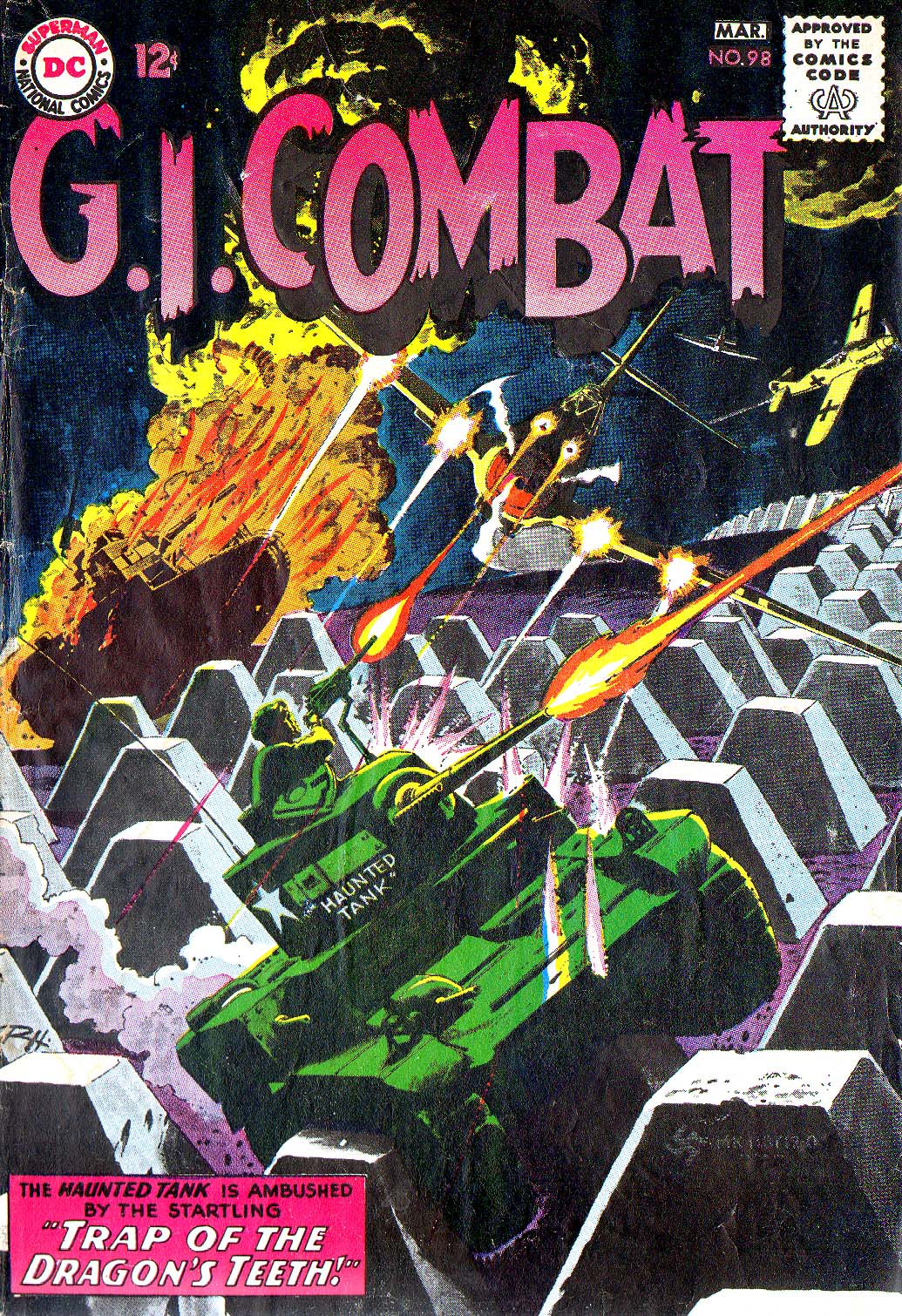 Read online G.I. Combat (1952) comic -  Issue #98 - 1