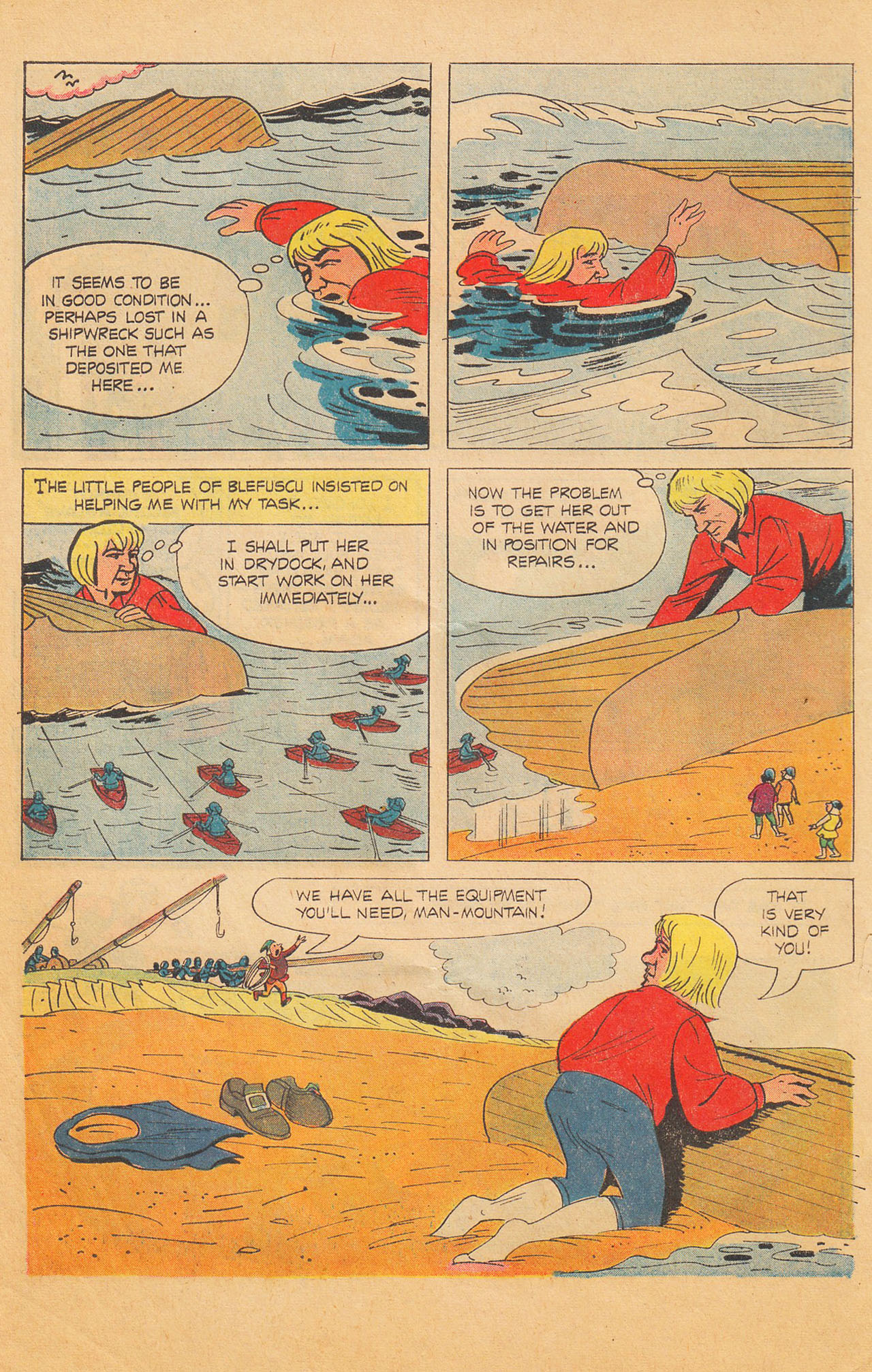 Read online Gulliver's Travels comic -  Issue # Full - 30