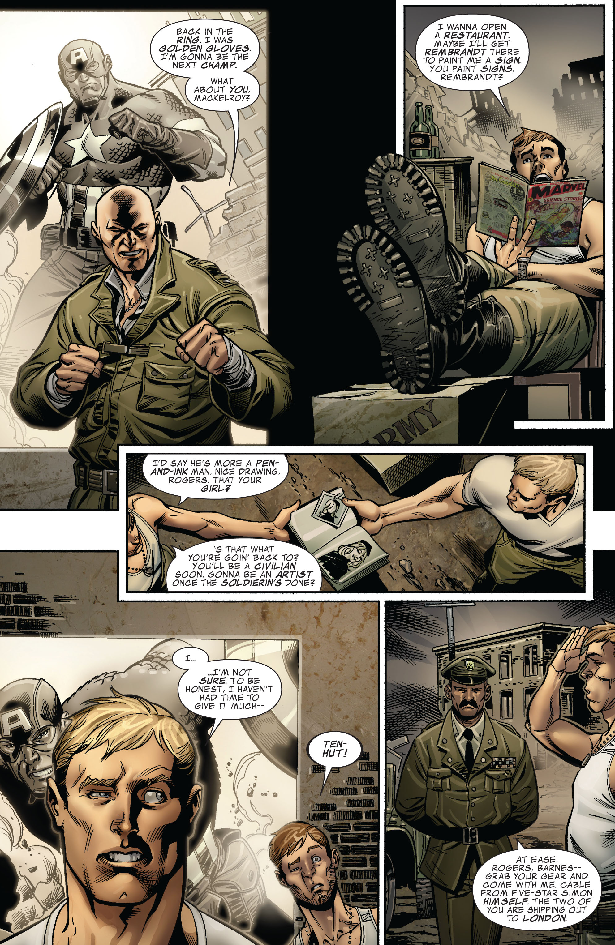 Captain America: Man Out of Time 1 Page 4