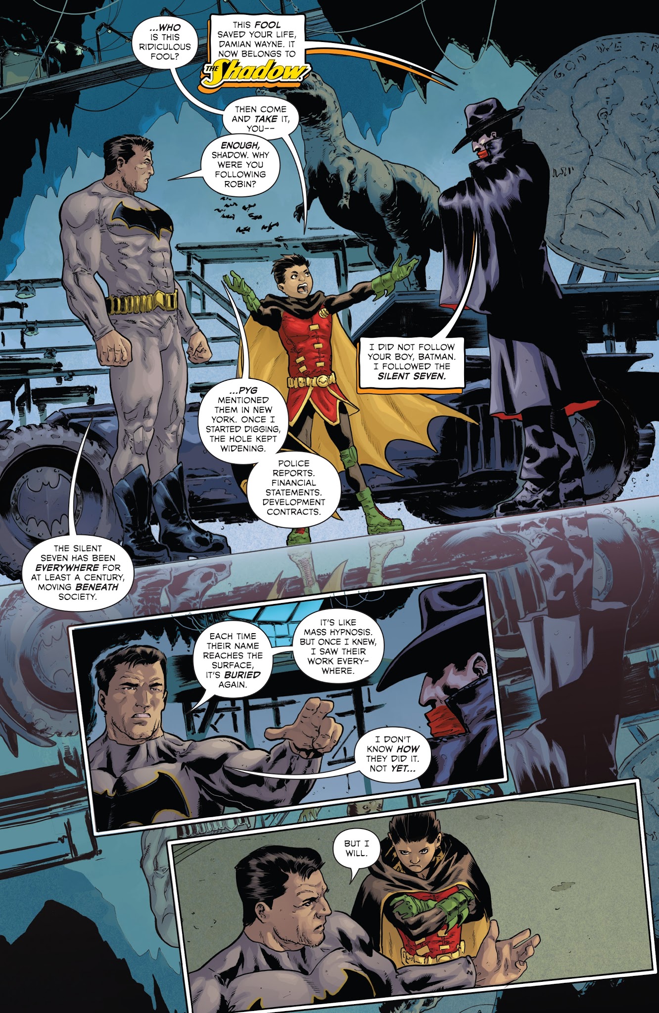Read online The Shadow/Batman comic -  Issue #2 - 14