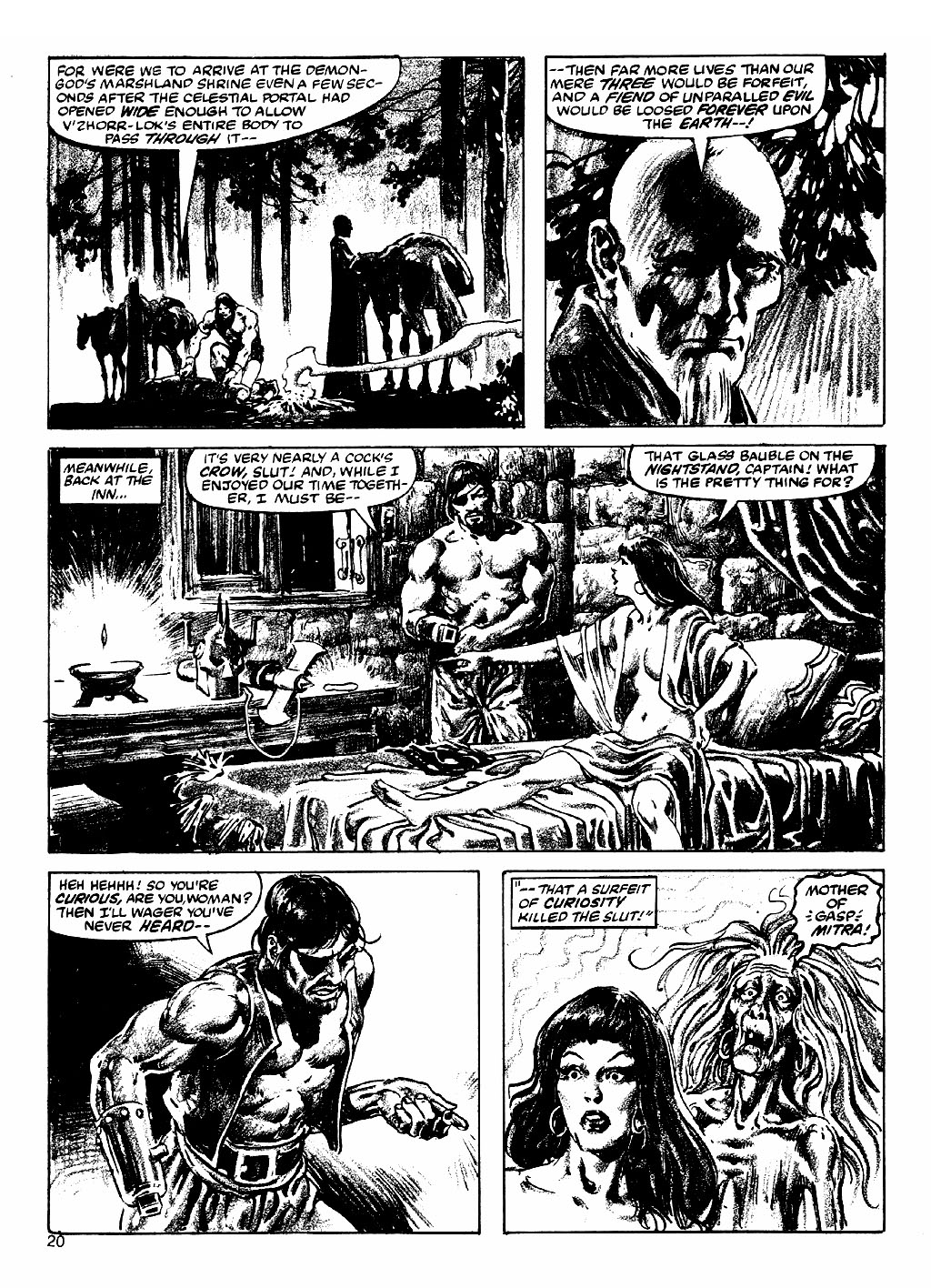 Read online The Savage Sword Of Conan comic -  Issue #83 - 20