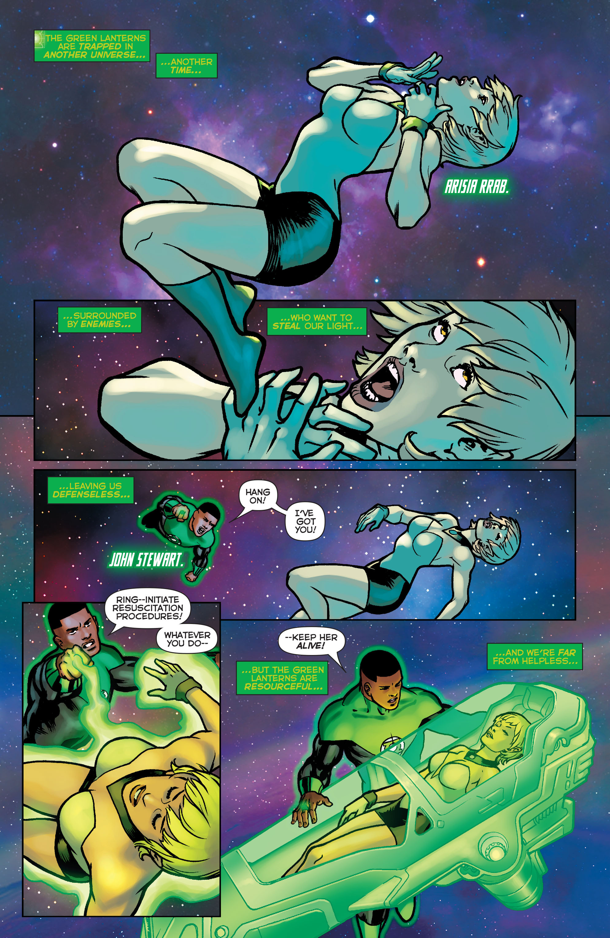 Read online Green Lantern: Lost Army comic -  Issue #4 - 3