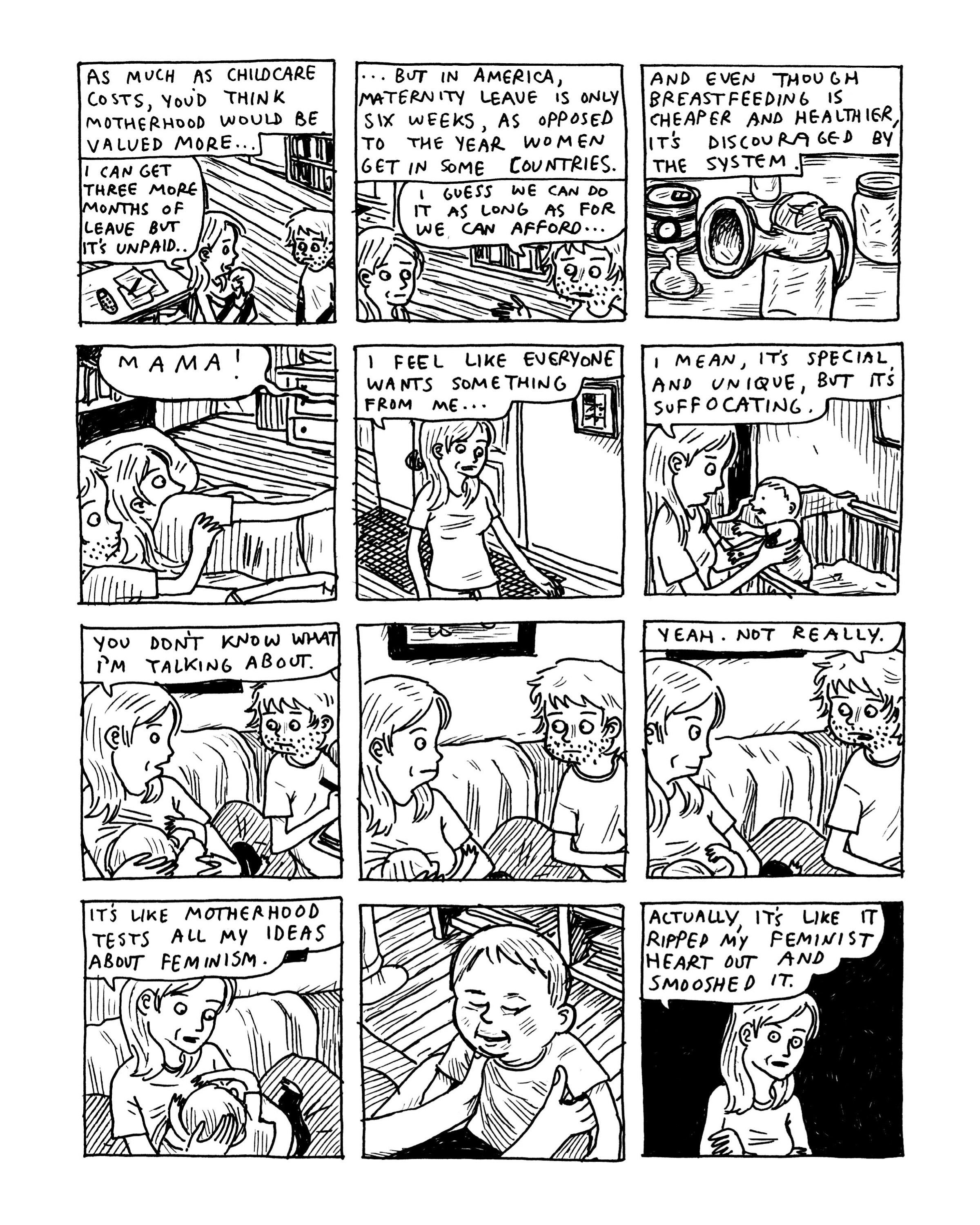 Read online The Big Feminist BUT: Comics About Women comic -  Issue # TPB (Part 2) - 87