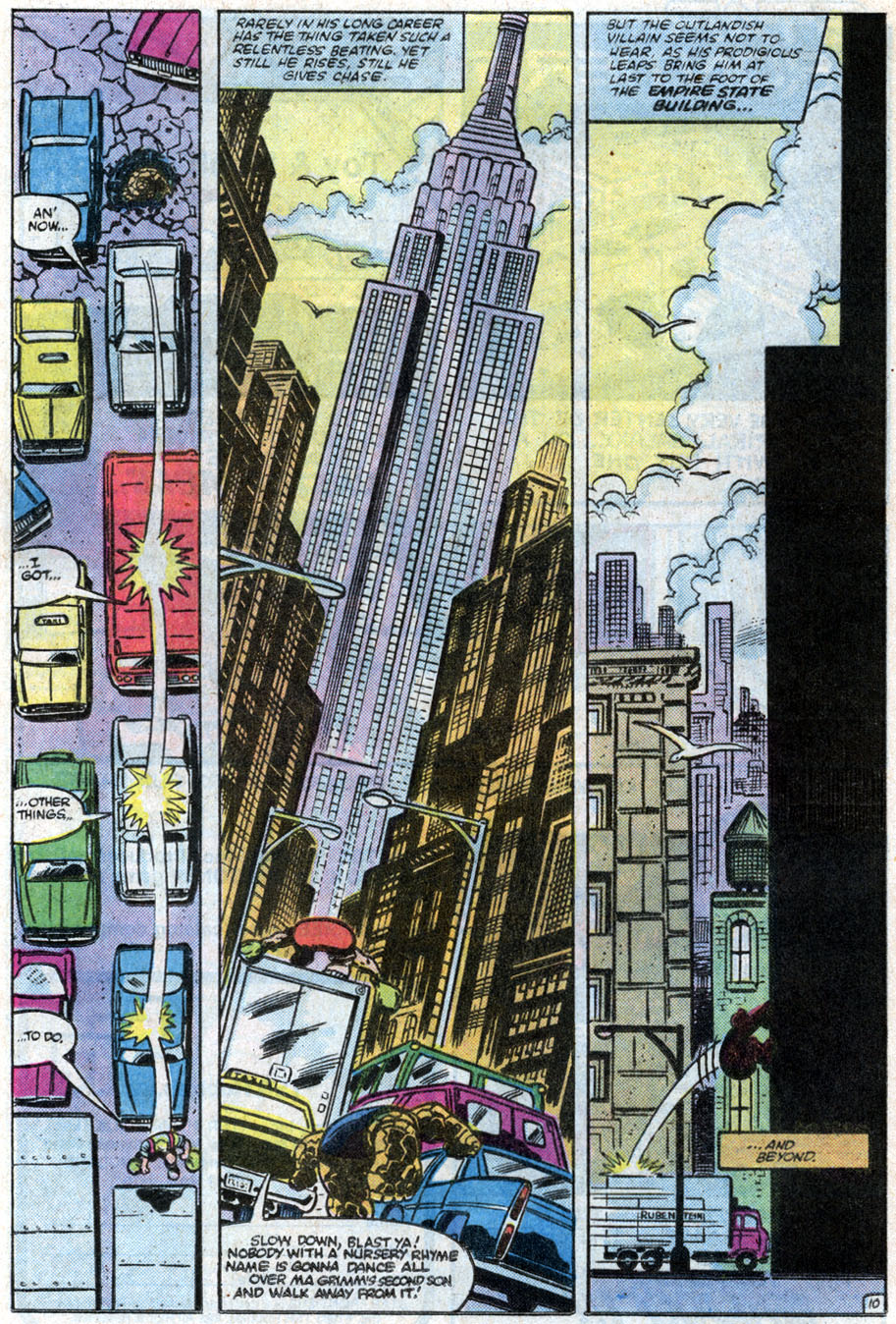 Read online The Thing comic -  Issue #7 - 11