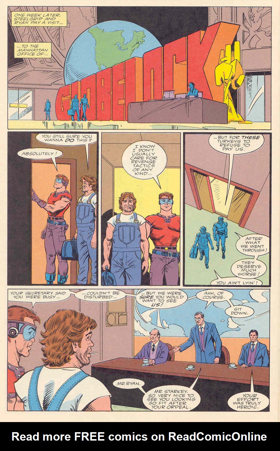 Read online Steelgrip Starkey comic -  Issue #4 - 31