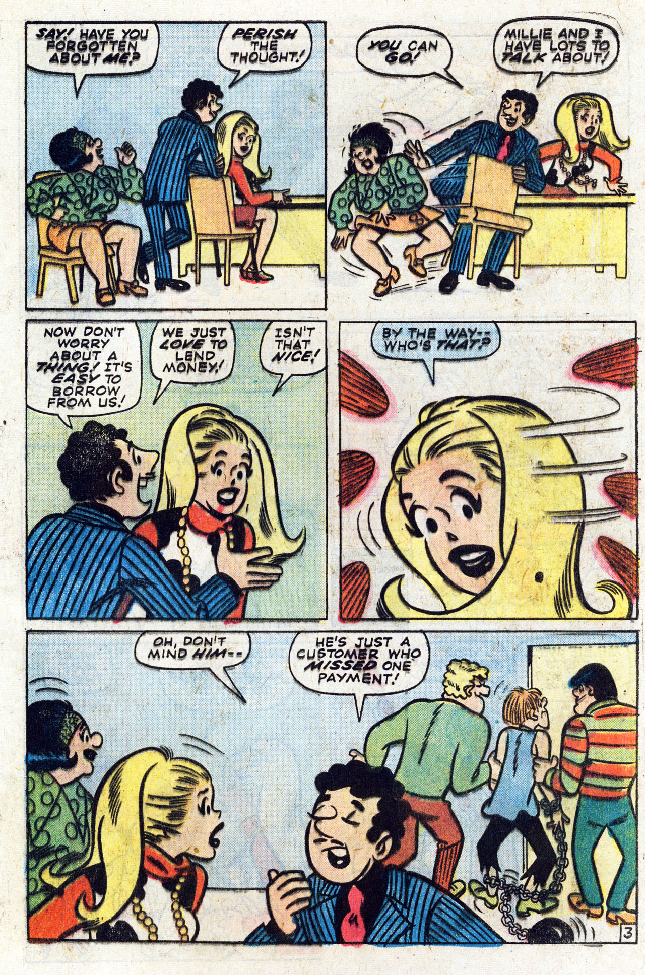 Read online Millie the Model comic -  Issue # Annual 12 - 55