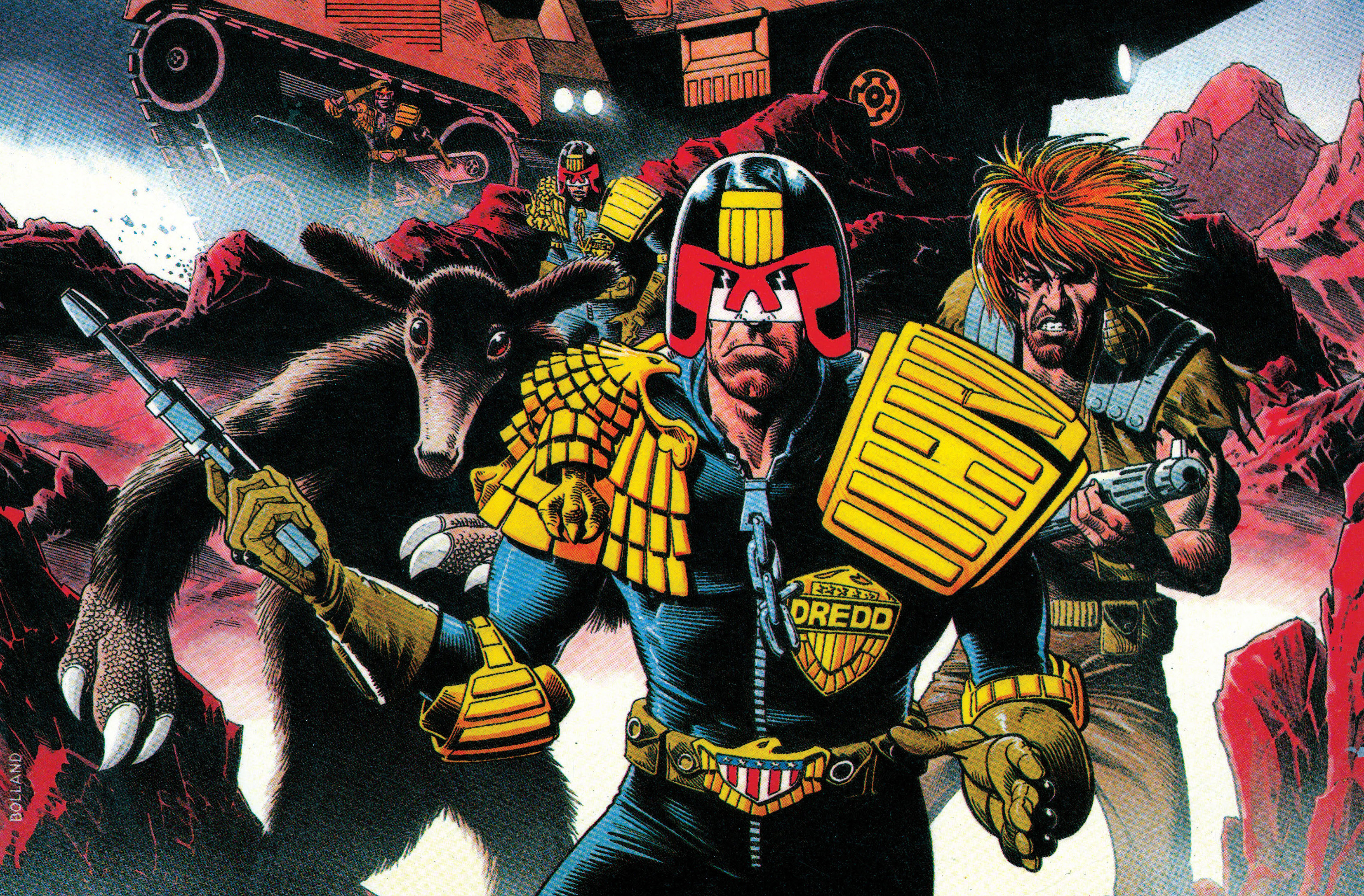 Read online Judge Dredd: The Cursed Earth Uncensored comic -  Issue # TPB - 2