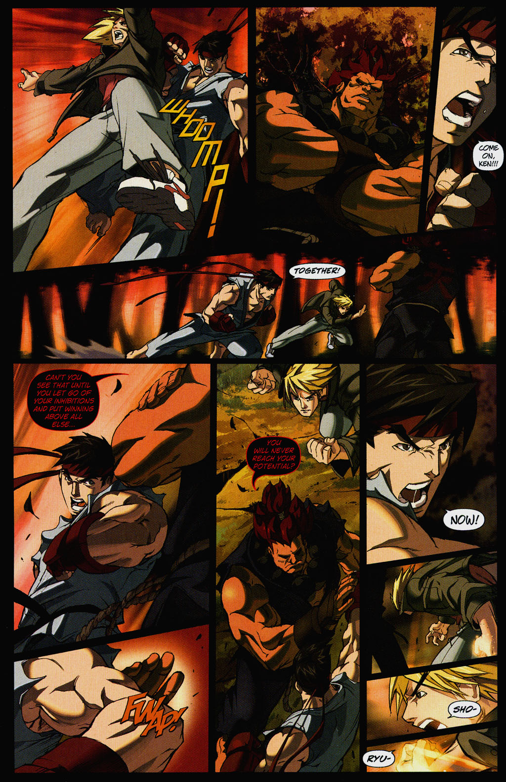 Read online Street Fighter (2003) comic -  Issue #6 - 8