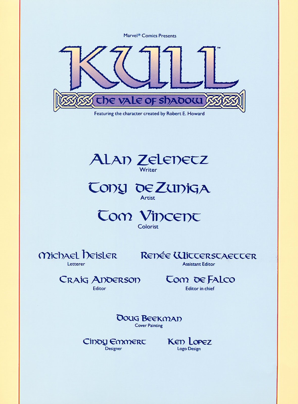 <{ $series->title }} issue 47 - Kull - The Vale Of Shadow - Page 2