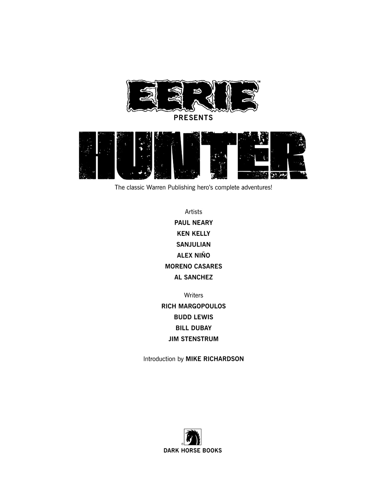 Read online Eerie Presents Hunter comic -  Issue # TPB (Part 1) - 4