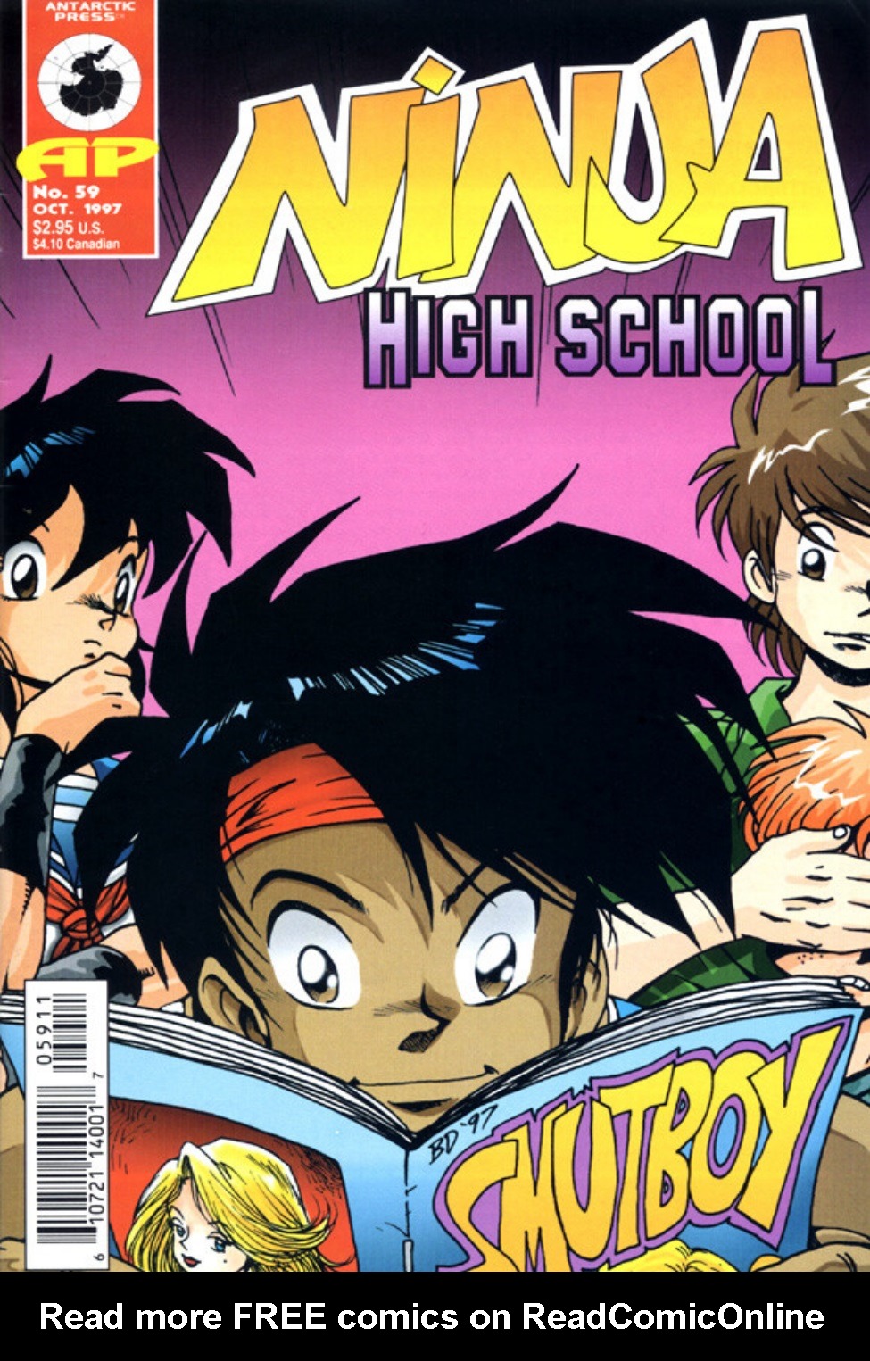 Read online Ninja High School (1986) comic -  Issue #59 - 1