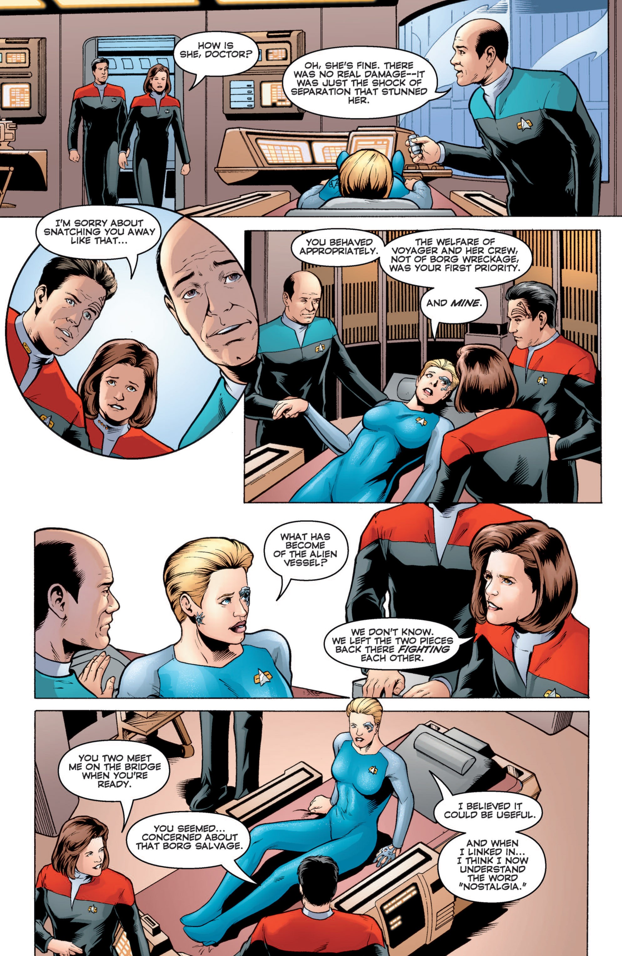 Read online Star Trek: Voyager--Encounters with the Unknown comic -  Issue # TPB - 45