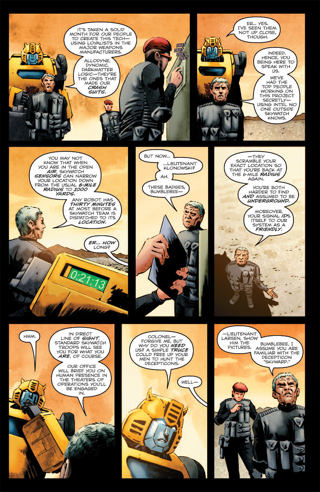 Read online The Transformers: Bumblebee comic -  Issue #1 - 20