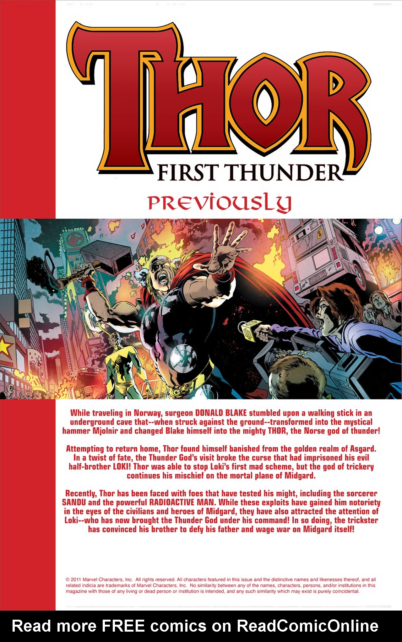 Read online Thor: First Thunder comic -  Issue #5 - 2