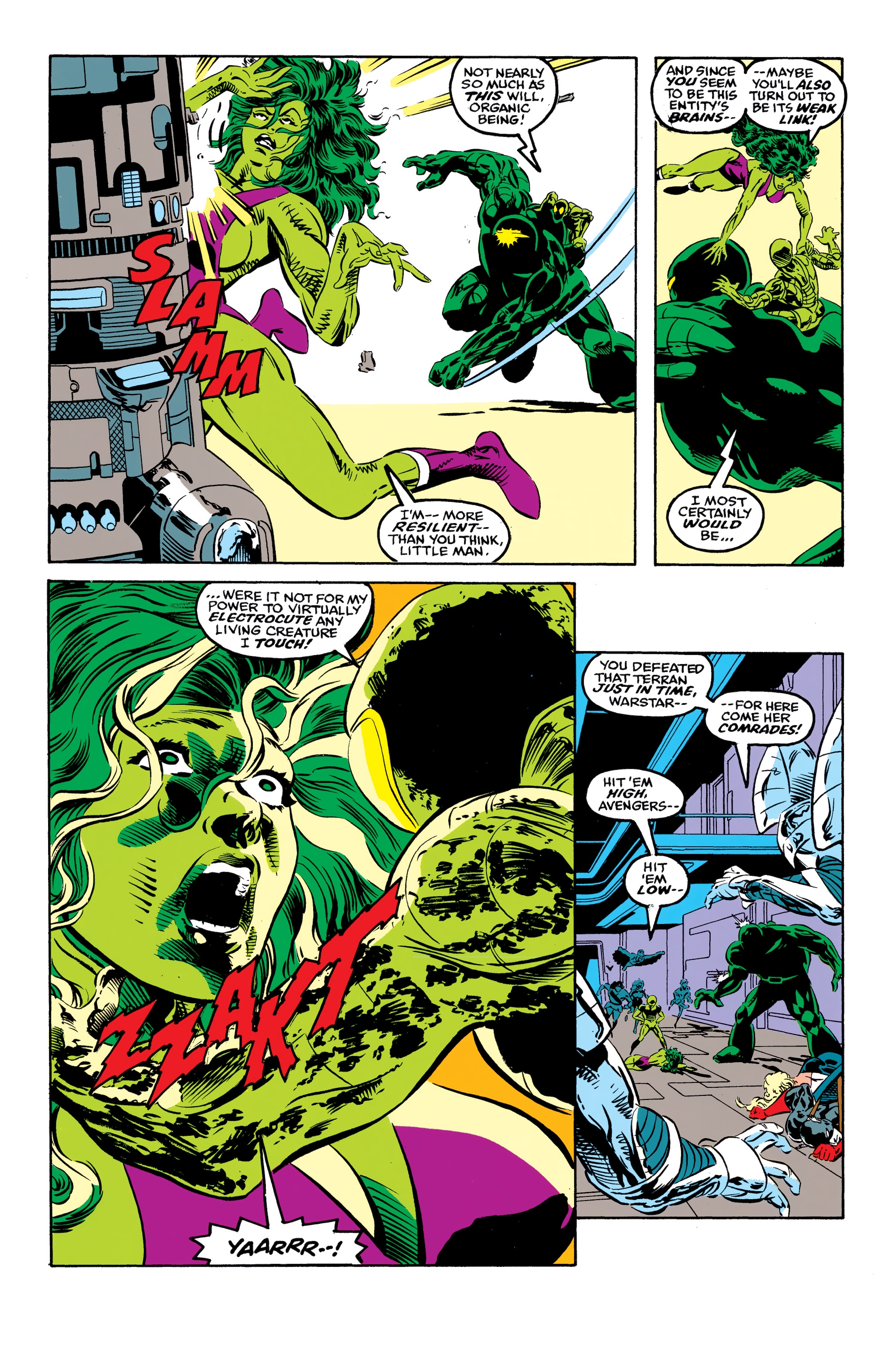 Read online Avengers Epic Collection: Operation Galactic Storm comic -  Issue # TPB (Part 2) - 87